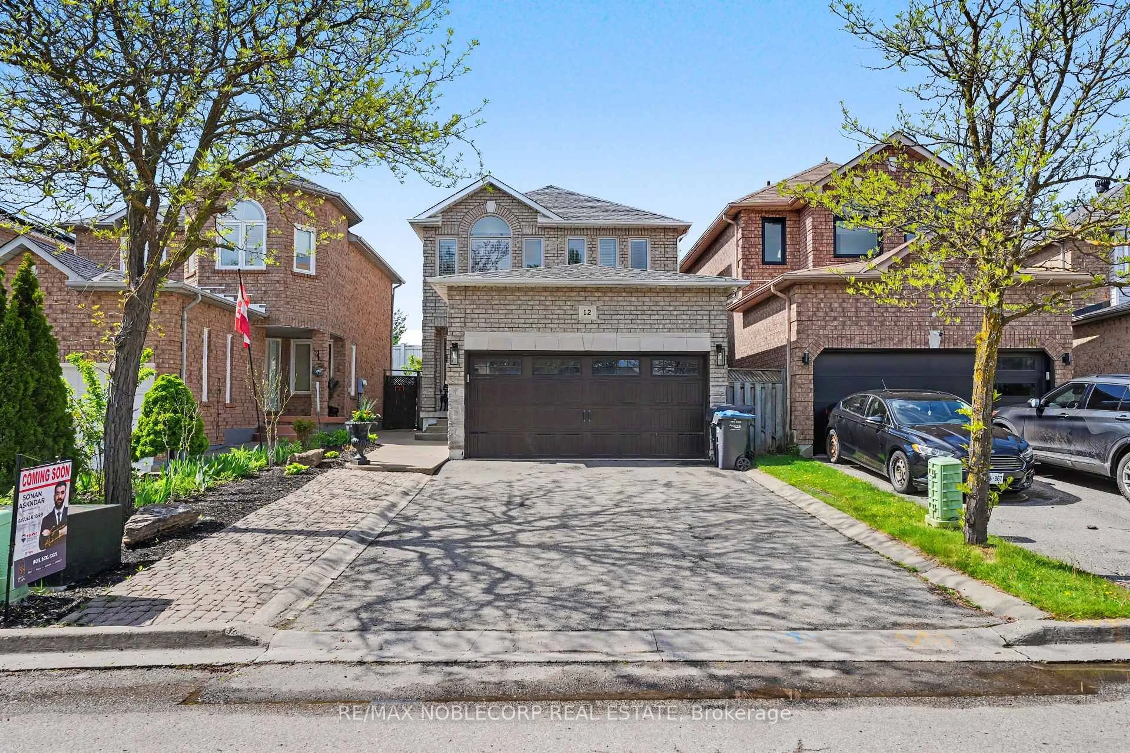 Home with brick exterior material, street for 12 Waterbury St, Caledon Ontario L7E 1X2