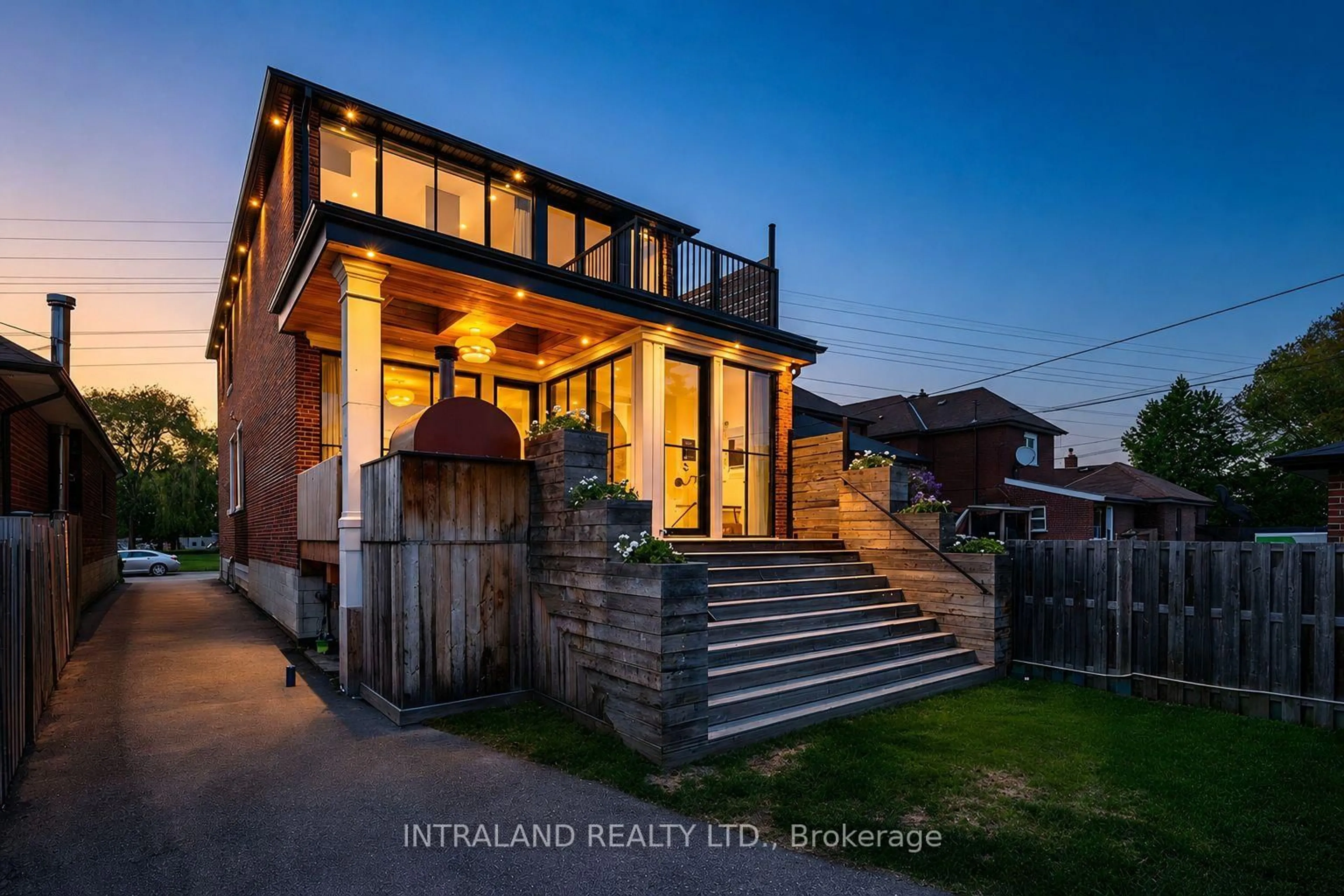 Home with brick exterior material, building for 39 Chandos Ave, Toronto Ontario M6H 2E6