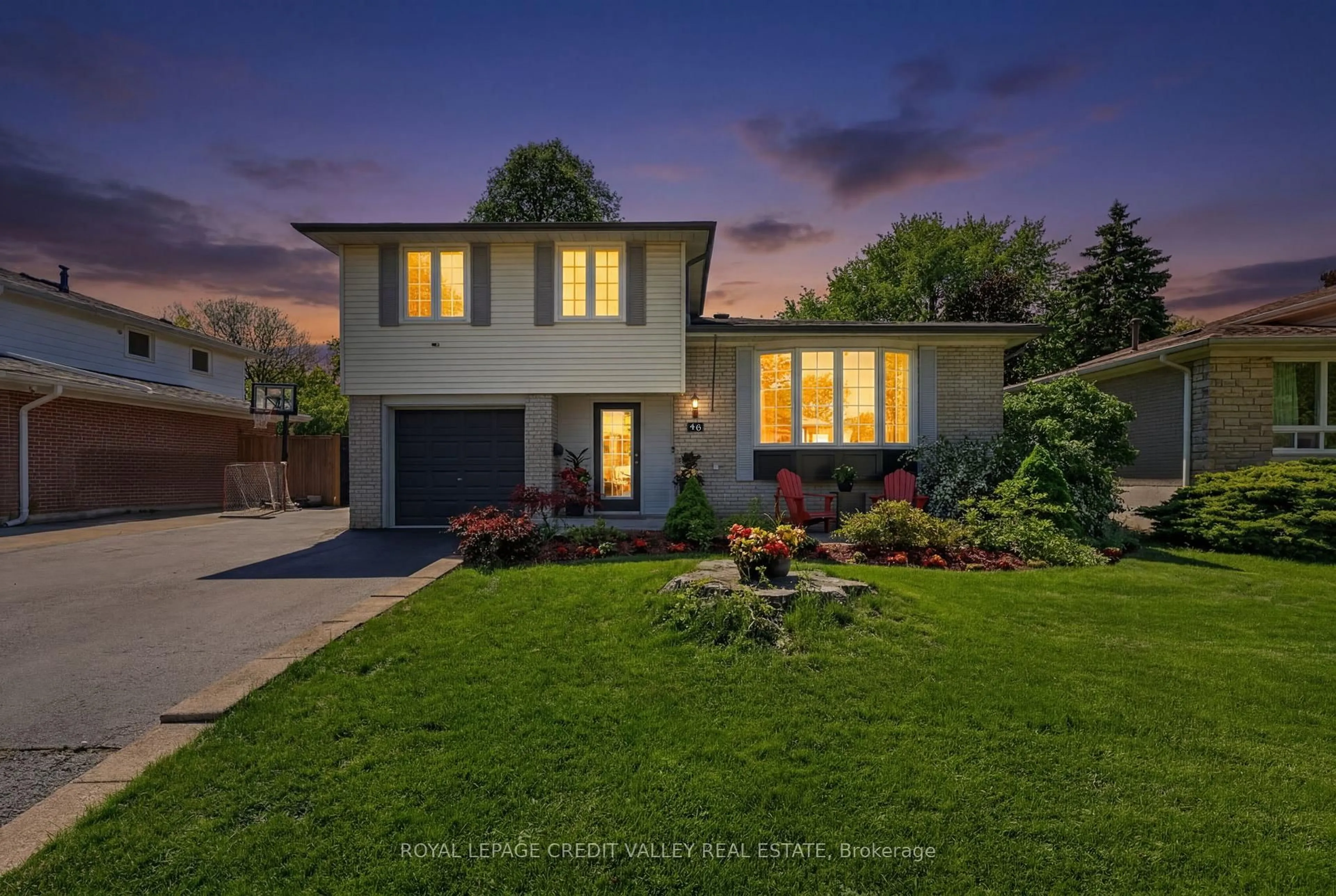 Home with brick exterior material, street for 46 Duncan Bull Dr, Brampton Ontario L6W 1H6