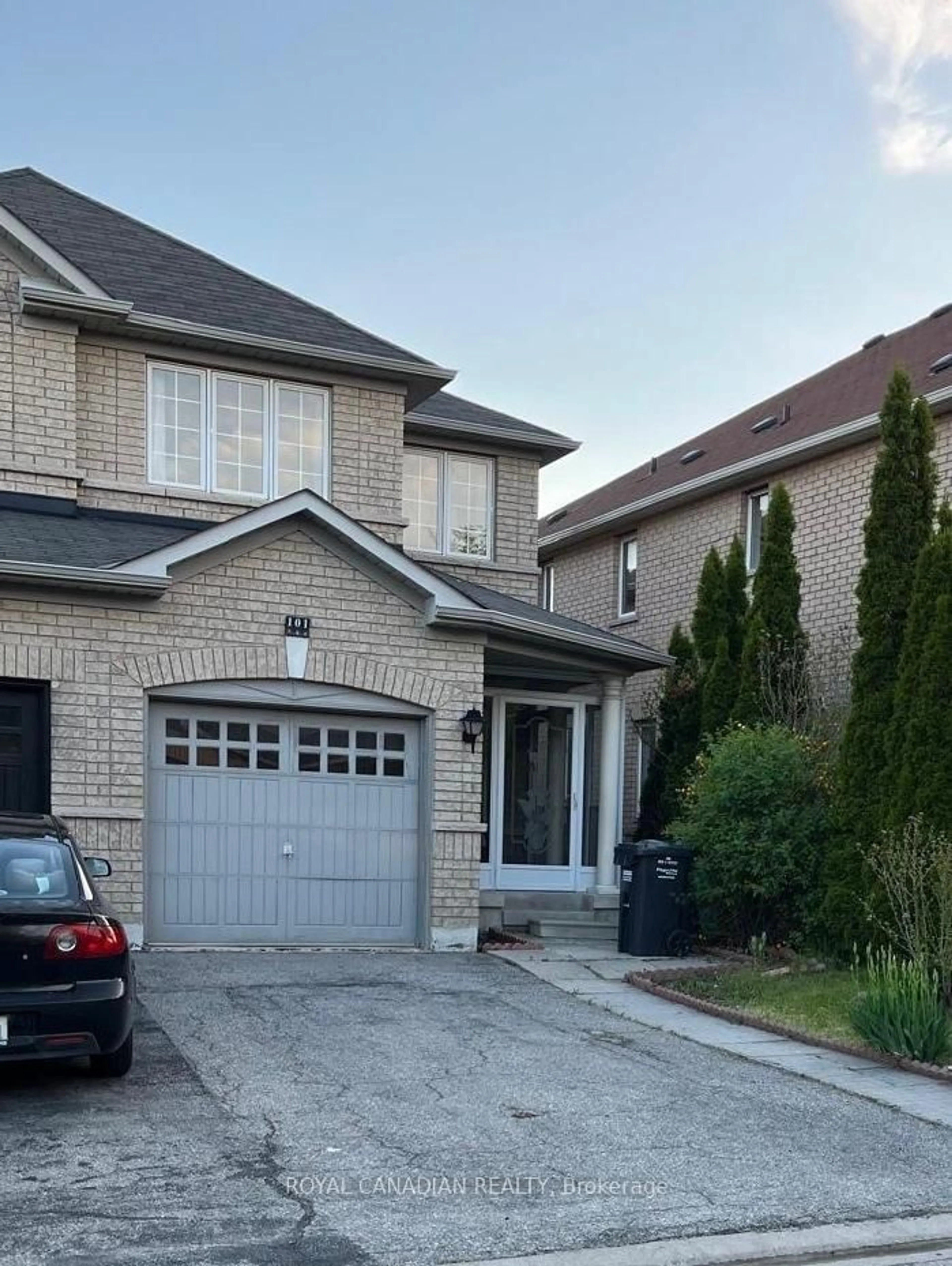 Home with brick exterior material, street for 101 Crystalview Cres, Brampton Ontario L6P 2S2