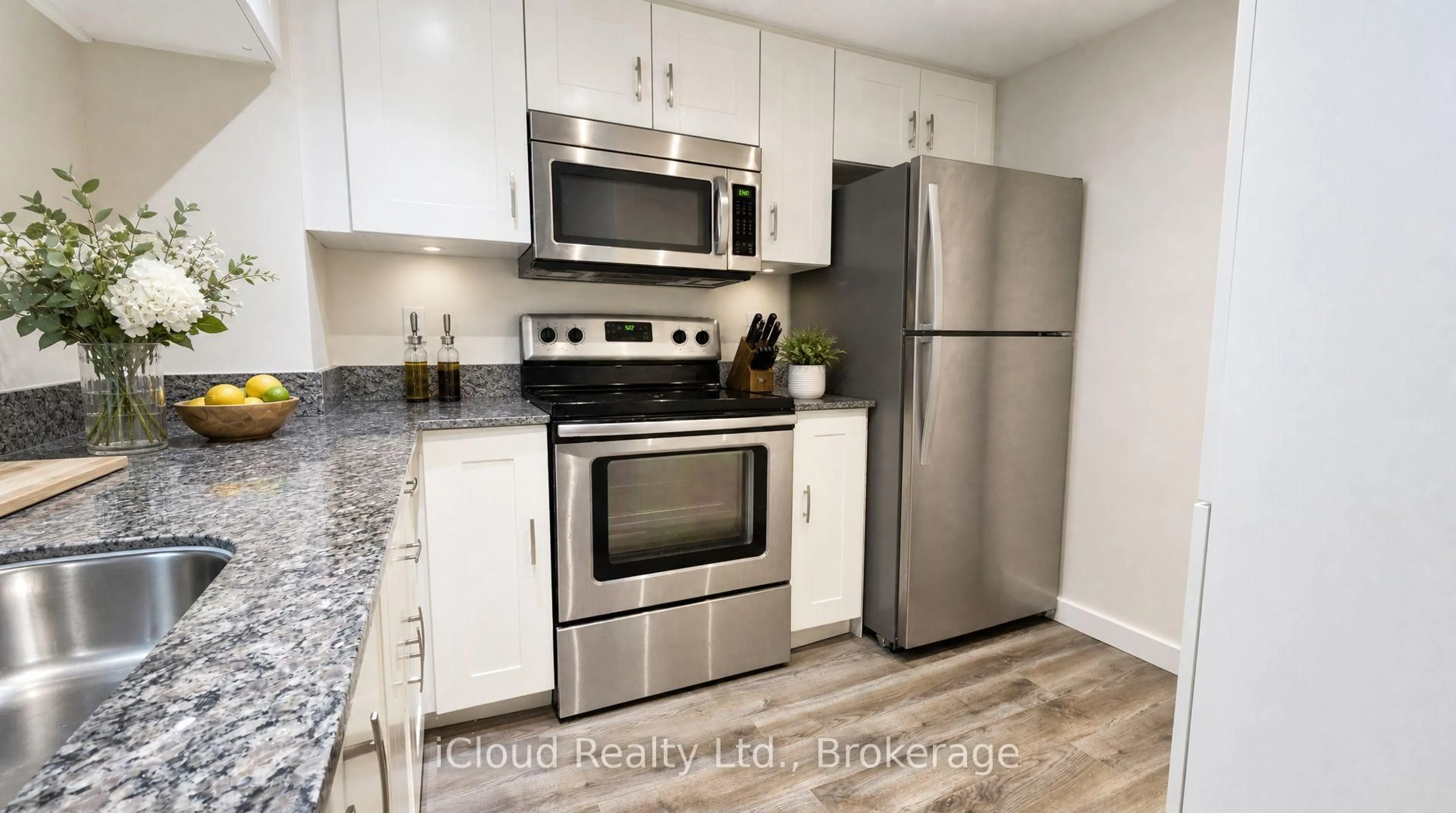 Standard kitchen, unknown for 101 Subway Cres #302, Toronto Ontario M9B 6K4