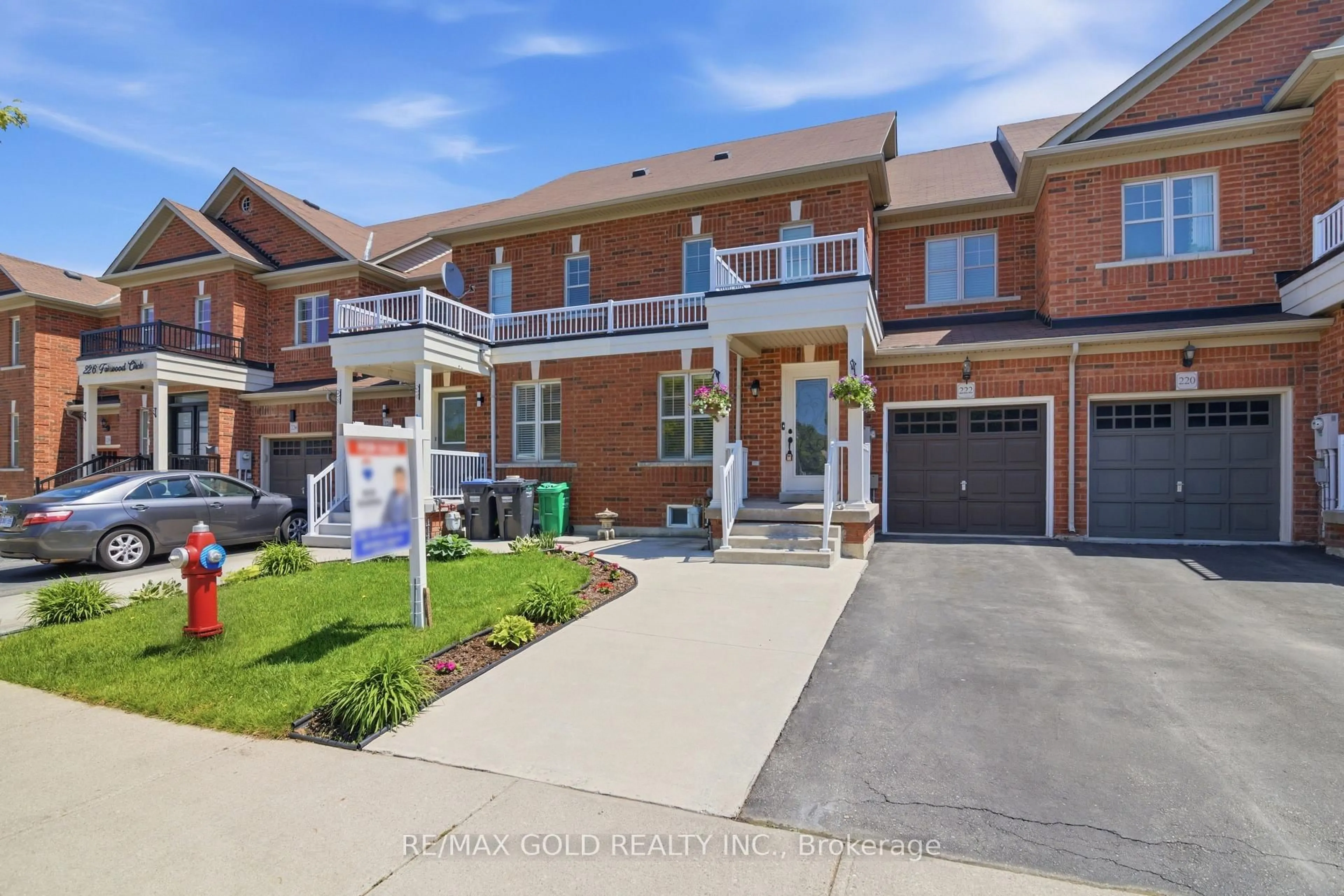 Home with brick exterior material, street for 222 Fairwood Circ, Brampton Ontario L6R 0X6