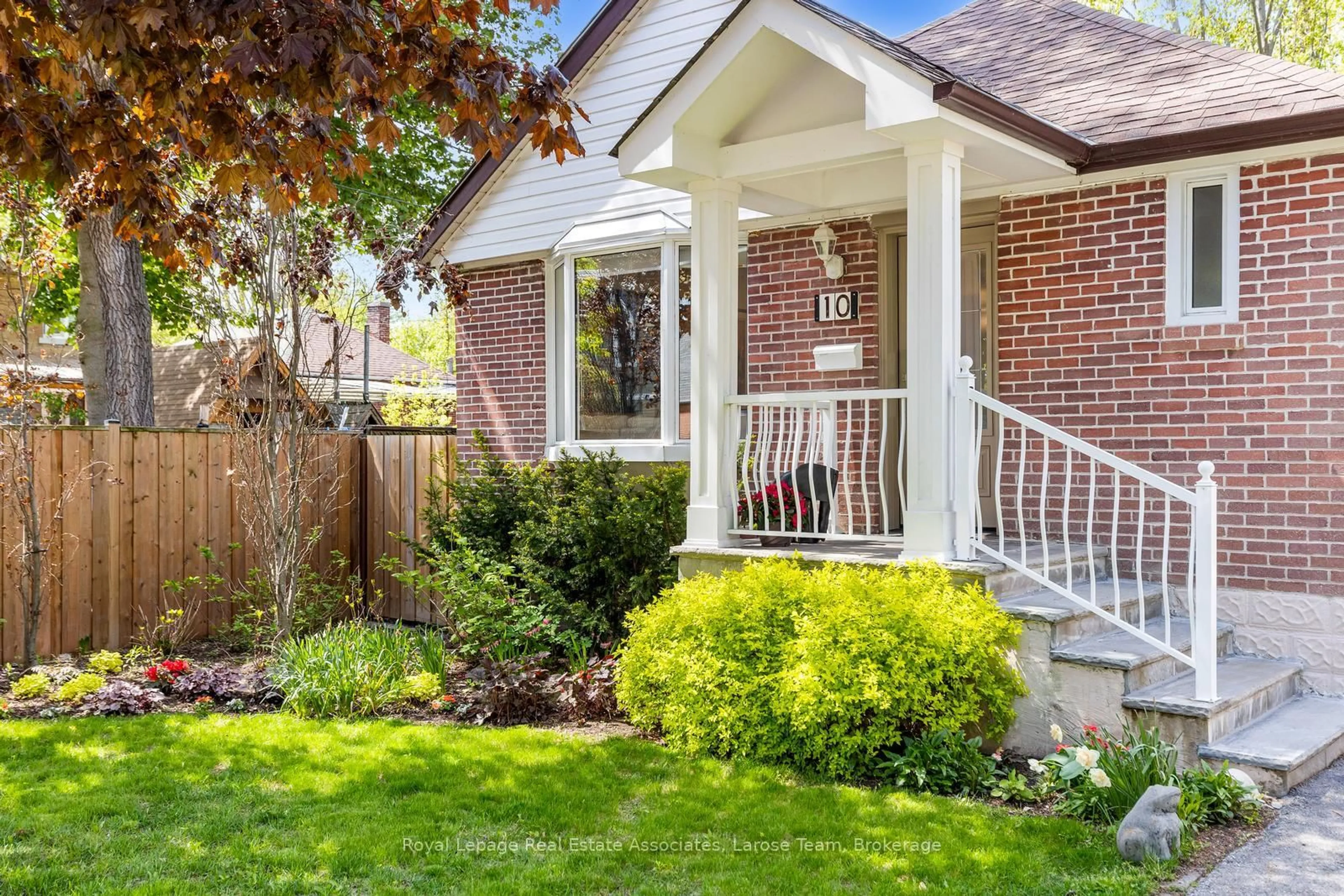 Home with brick exterior material, street for 10 Iris Rd, Toronto Ontario M8V 2G9