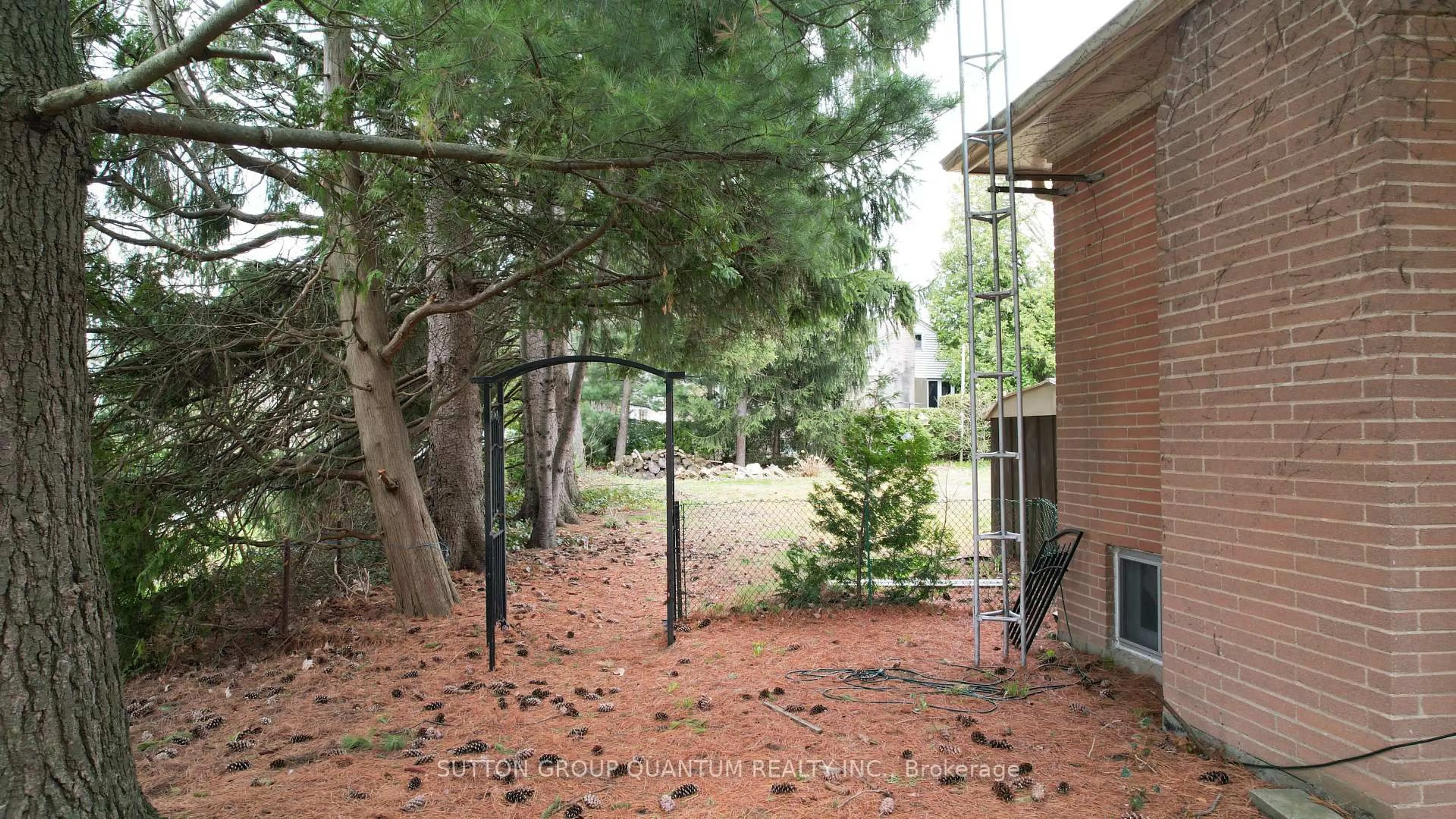 Patio, forest/trees view for 394 Maplehurst Ave, Oakville Ontario L6L 4Y6
