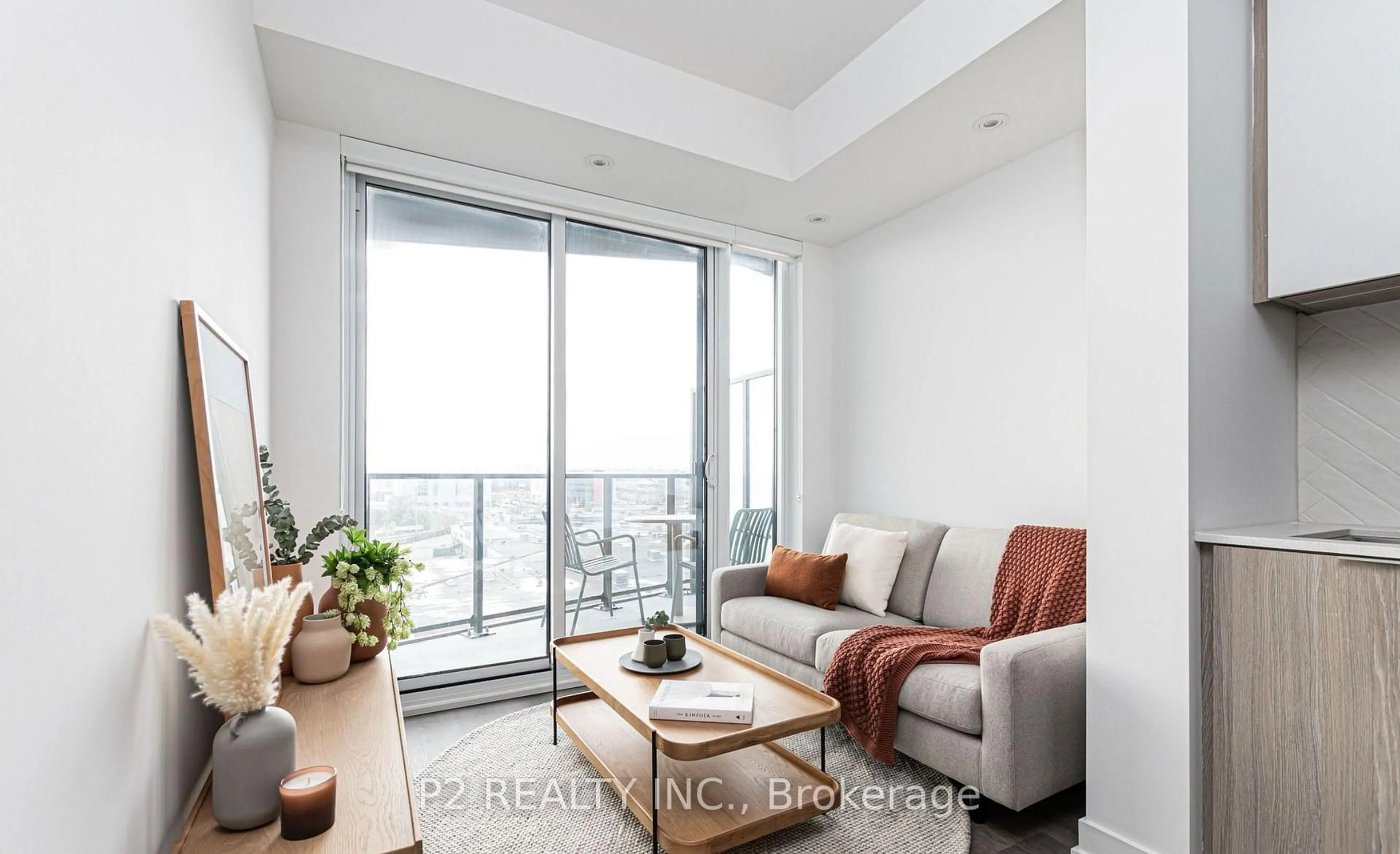 Living room with furniture, unknown for 36 Zorra St #3301, Toronto Ontario M8Z 0G5