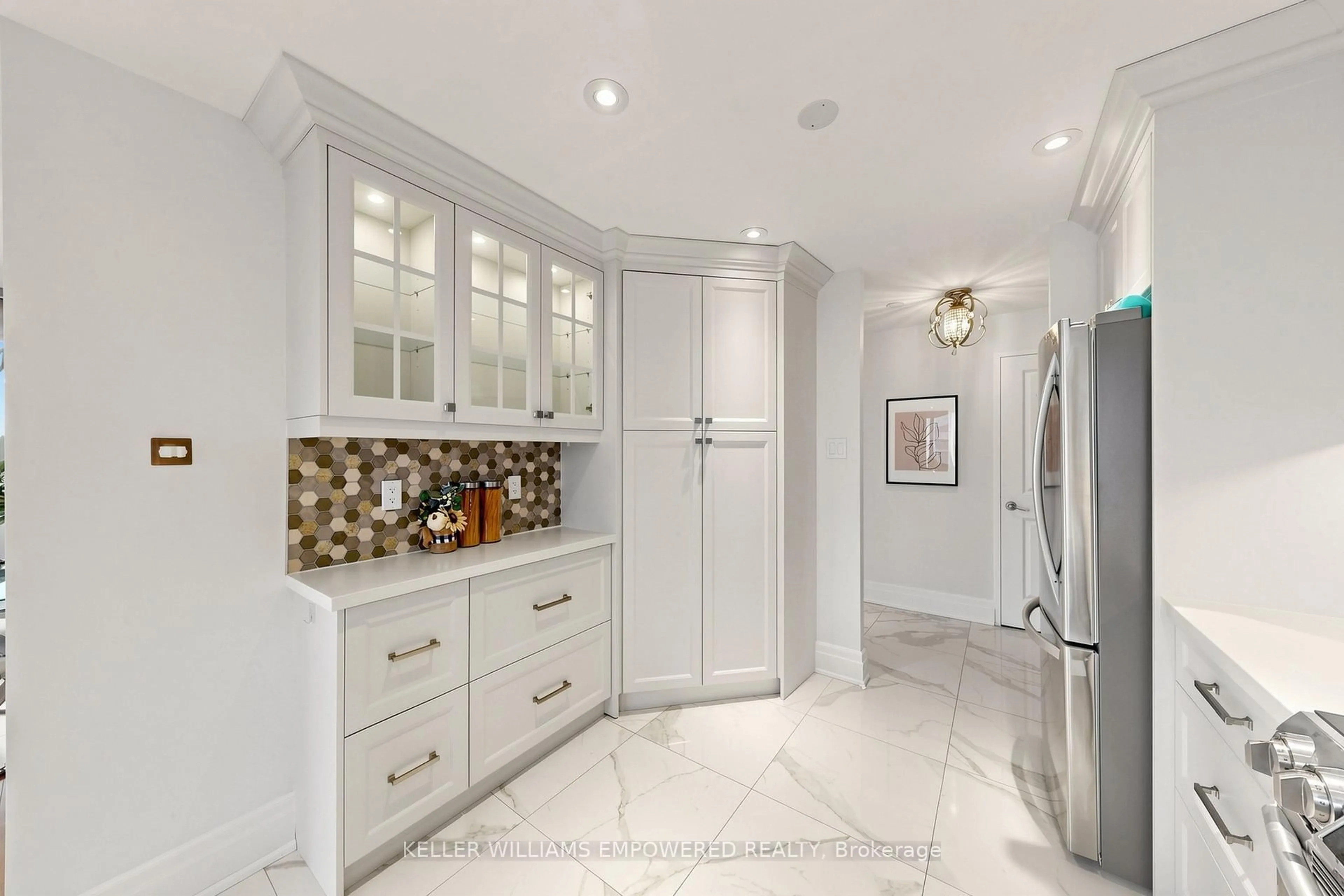 Contemporary kitchen, ceramic/tile floor for 1320 Islington Ave #701, Toronto Ontario M9A 5C6