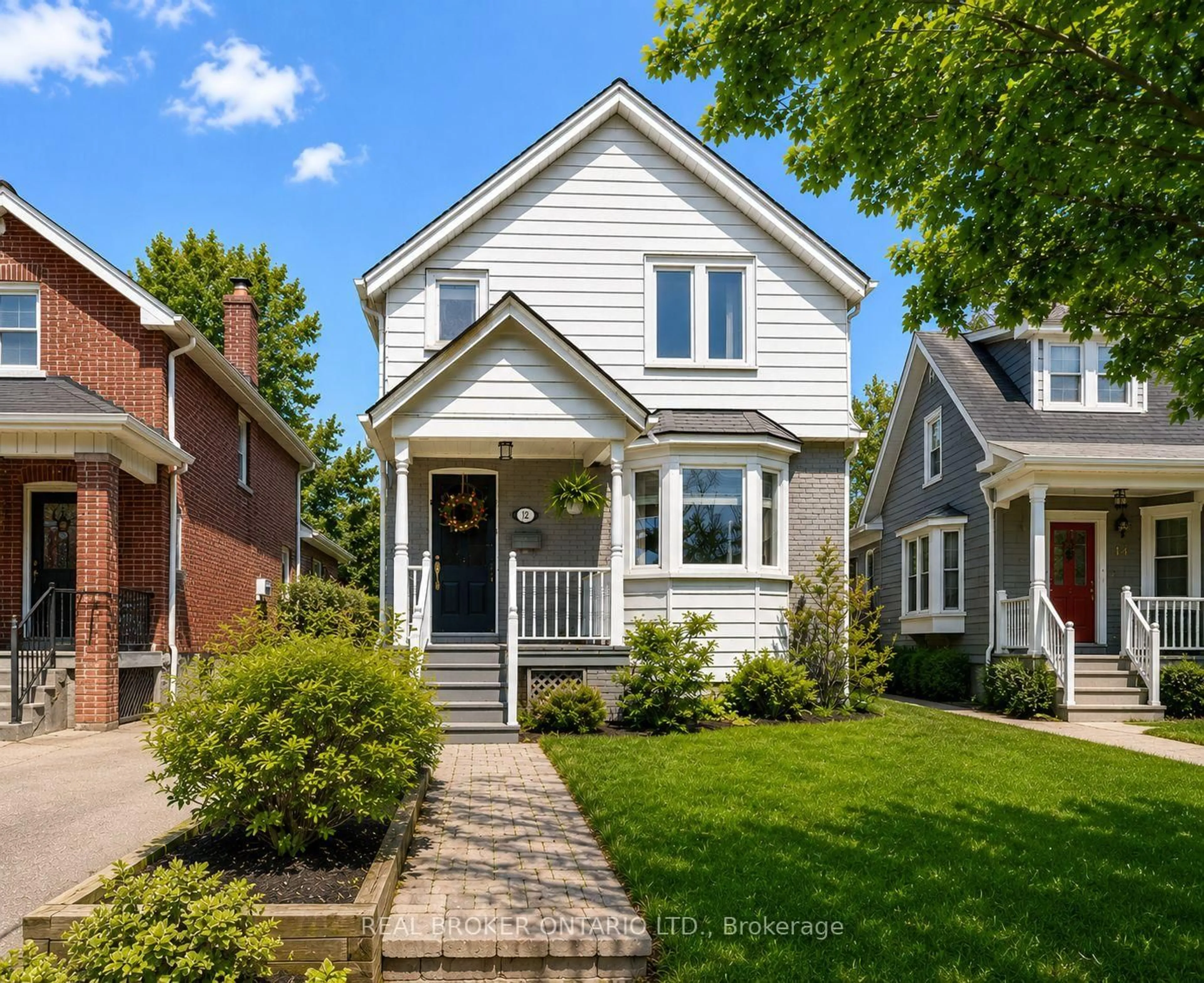 Home with brick exterior material, street for 23 Second St, Toronto Ontario M8V 2X1