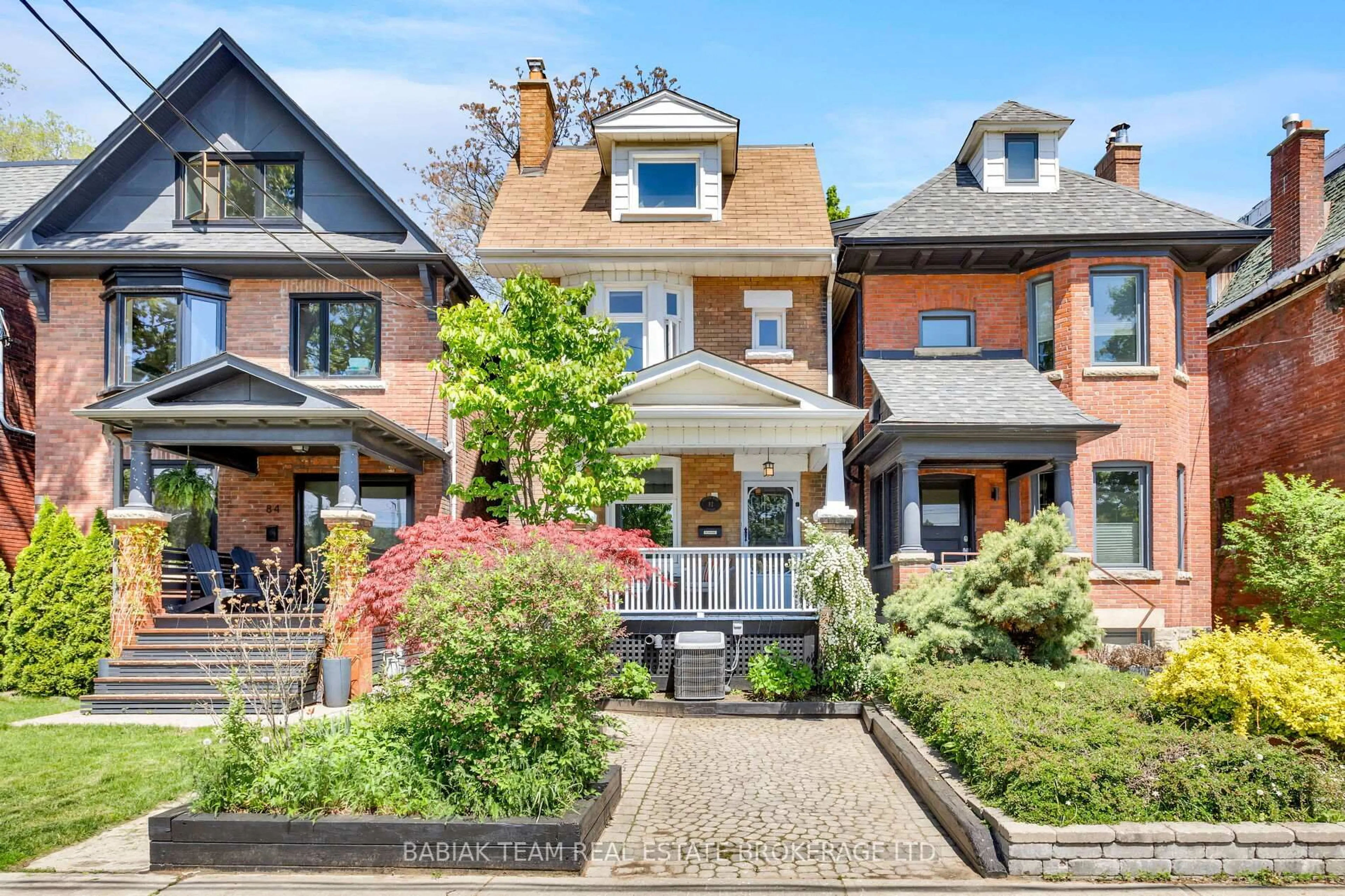 Home with brick exterior material, street for 82 Howard Park Ave, Toronto Ontario M6R 1V6