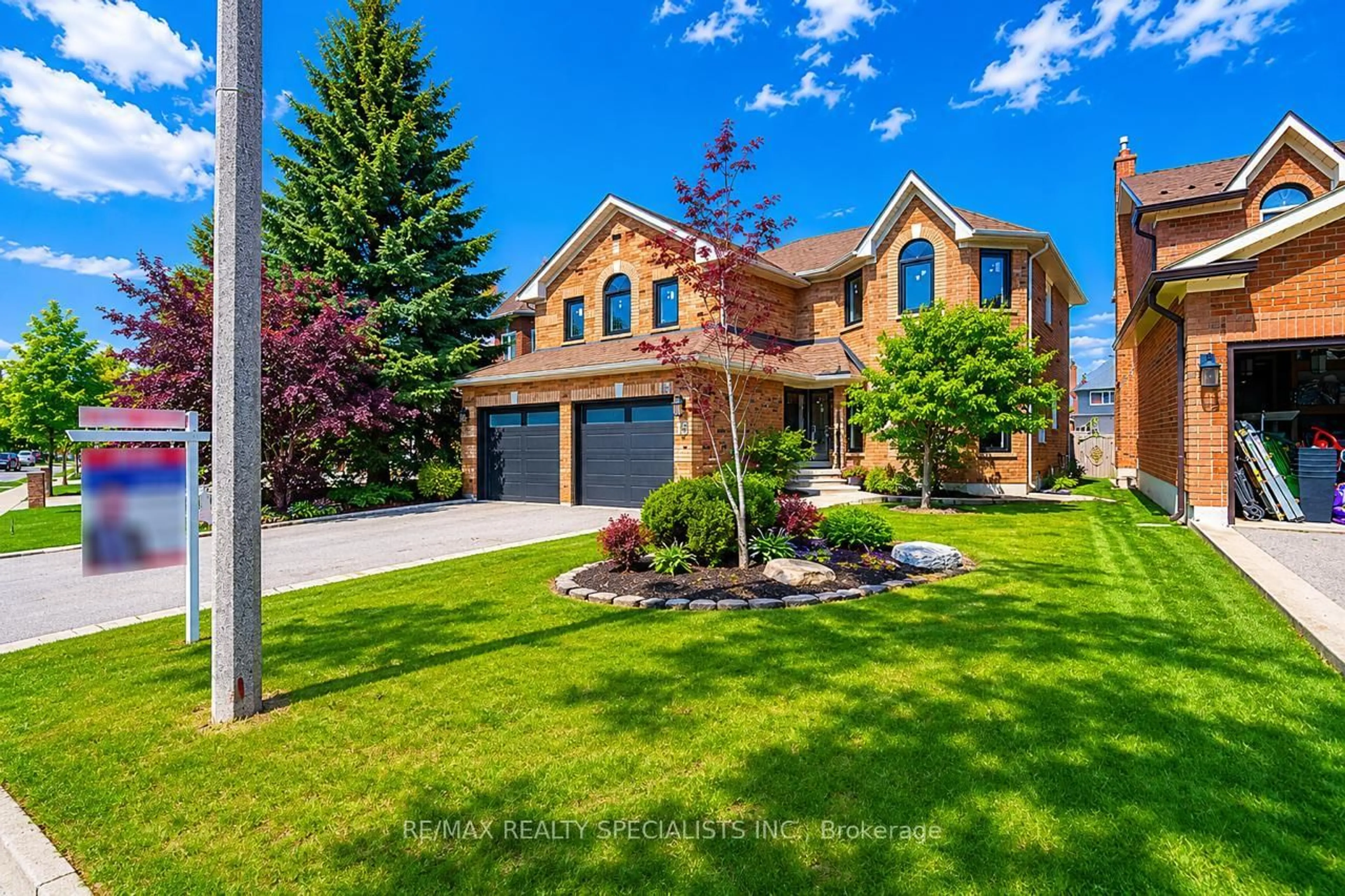 Home with brick exterior material, street for 15 Eagleridge Dr, Brampton Ontario L6R 1G6