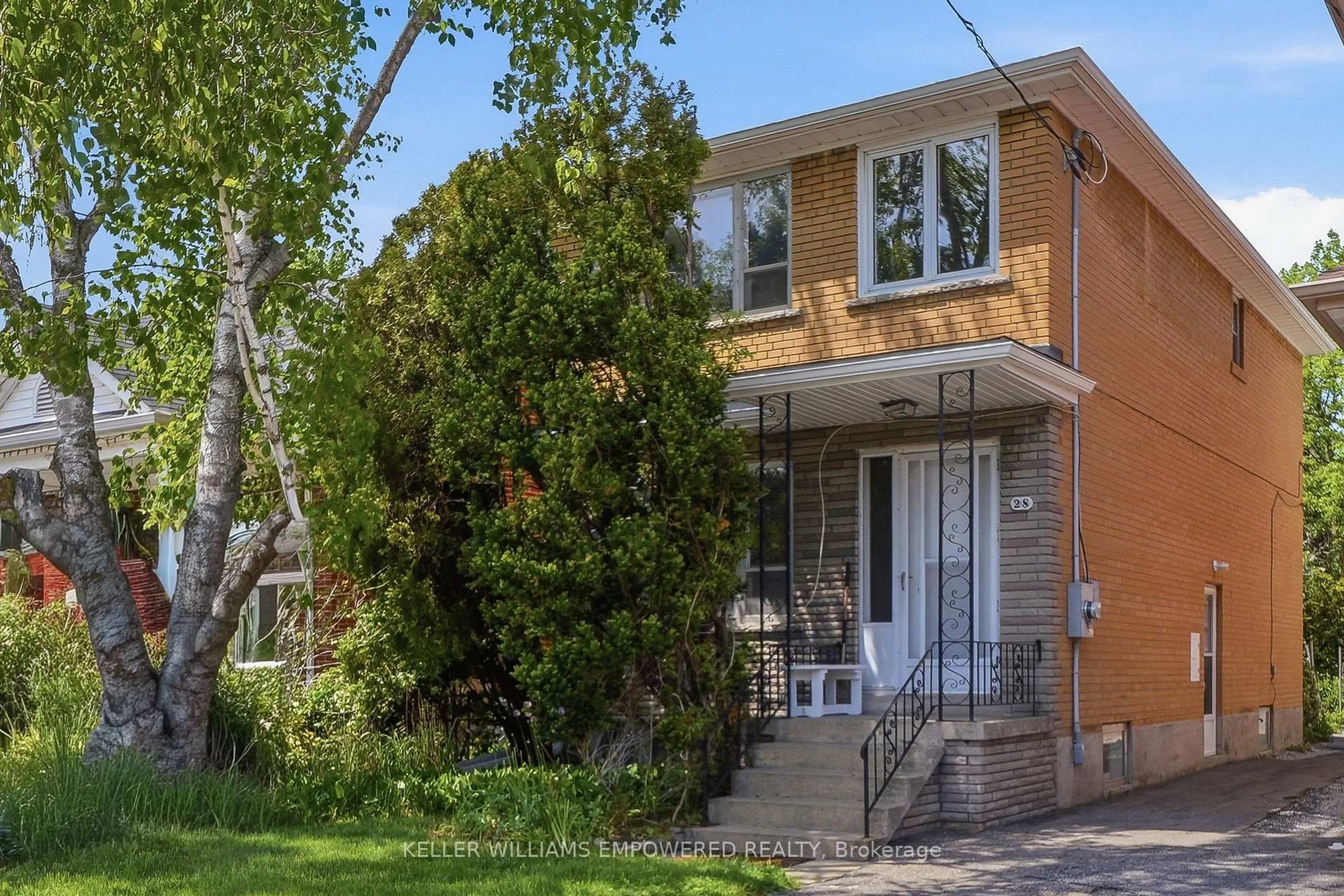 Home with brick exterior material, street for 28 East Dr, Toronto Ontario M6N 2N7