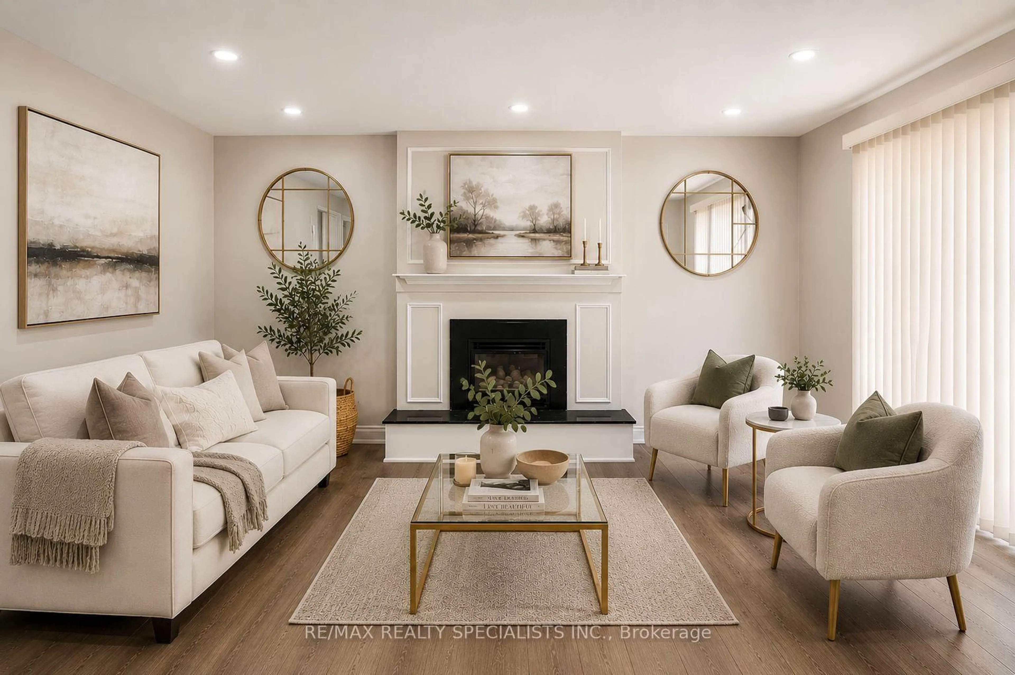 Living room with furniture, unknown for 26 Allendale Rd, Brampton Ontario L6W 2Y8