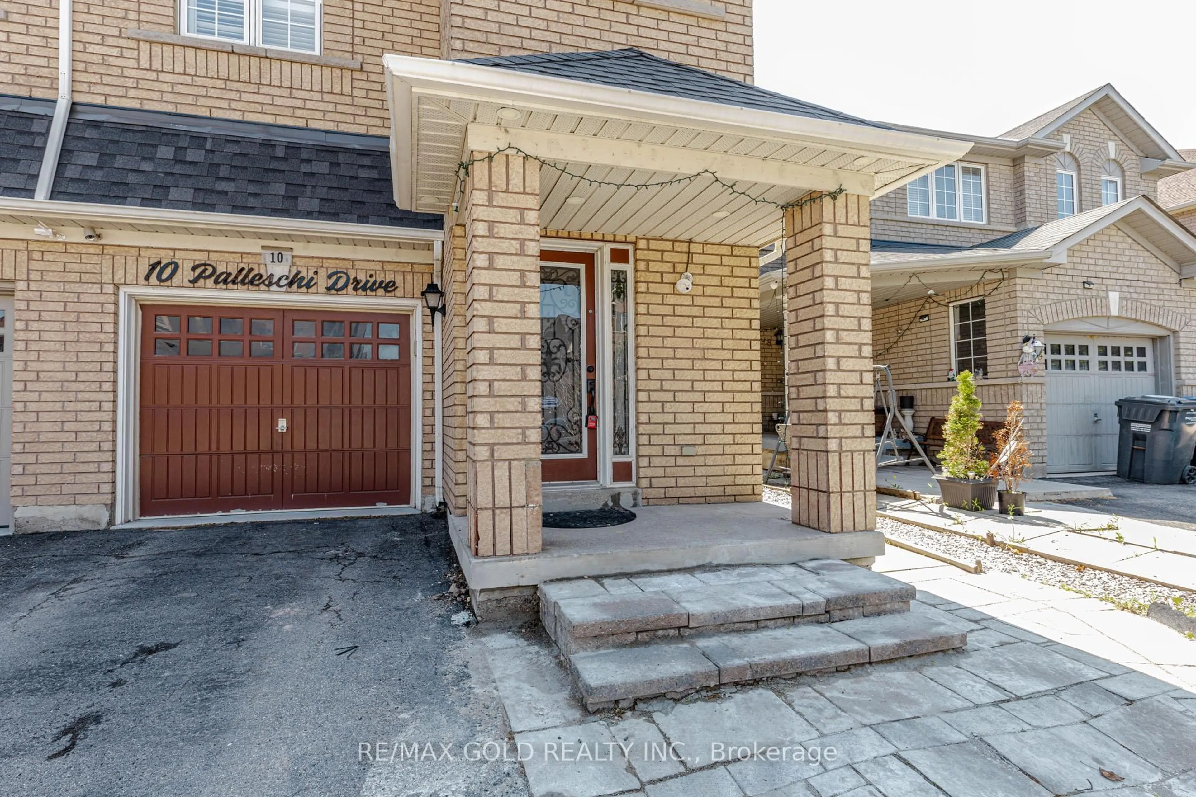 Home with brick exterior material, street for 10 Palleschi Dr, Brampton Ontario L6P 2S1