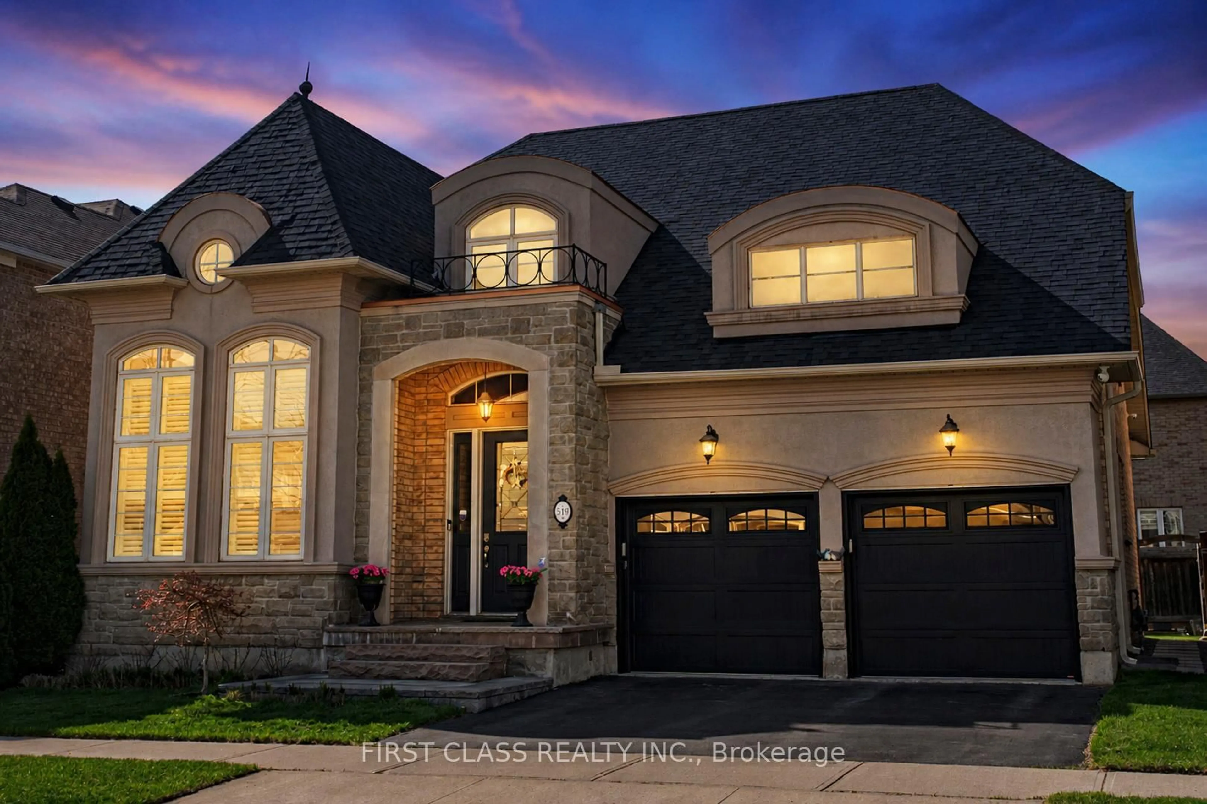 Home with brick exterior material, street for 549 Daniel Clarke Way, Oakville Ontario L6M 0N9