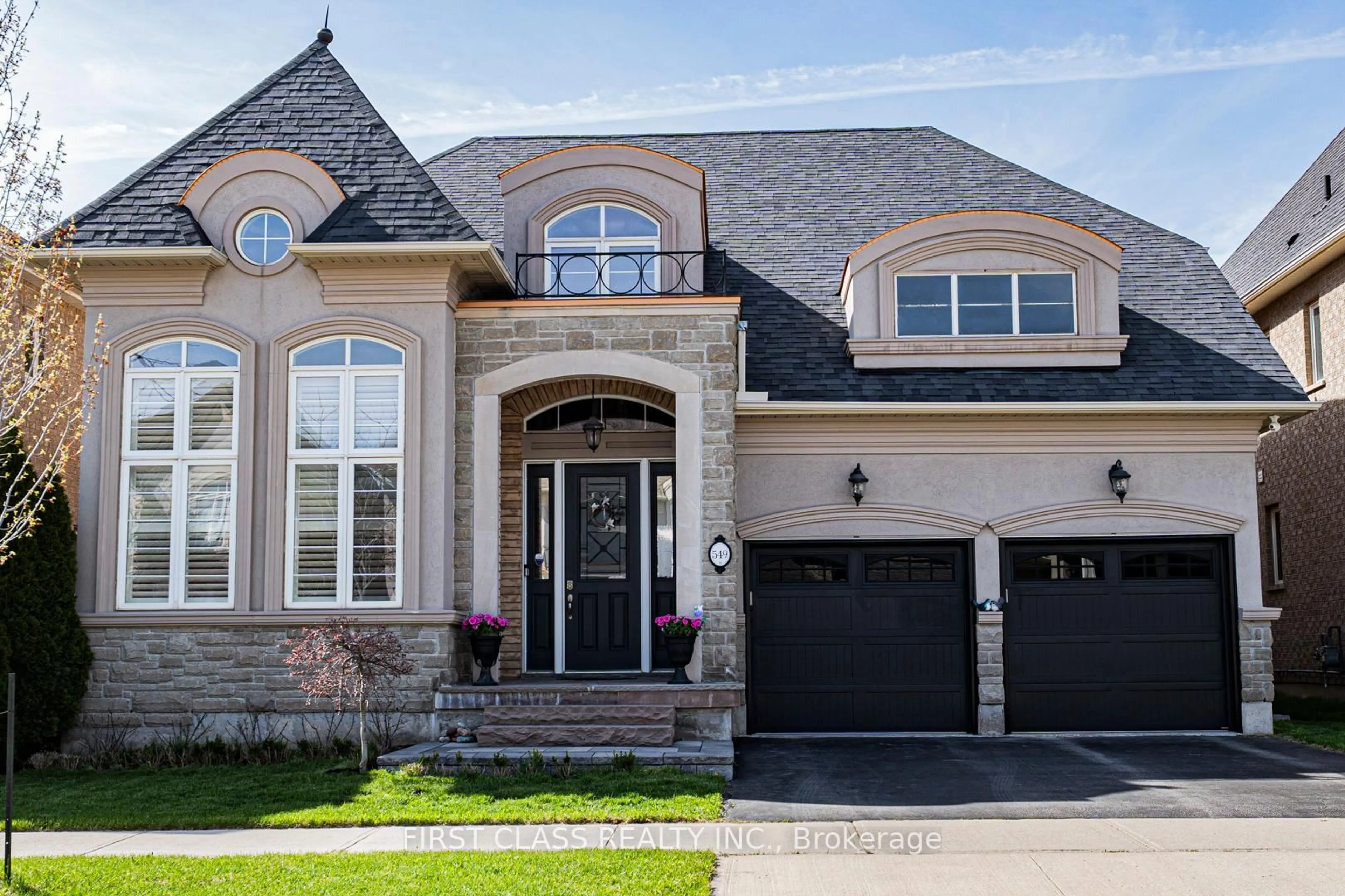 Home with brick exterior material, street for 549 Daniel Clarke Way, Oakville Ontario L6M 0N9