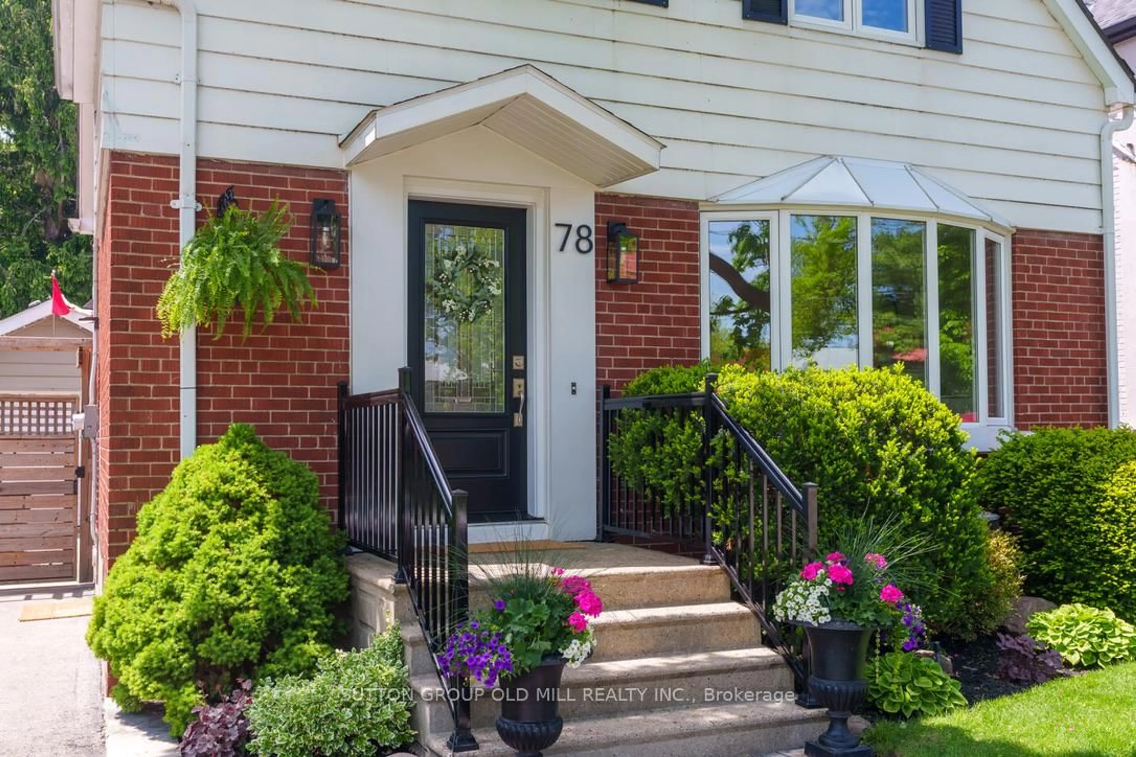 Home with brick exterior material, street for 78 Ballacaine Dr, Toronto Ontario M8Y 4B7