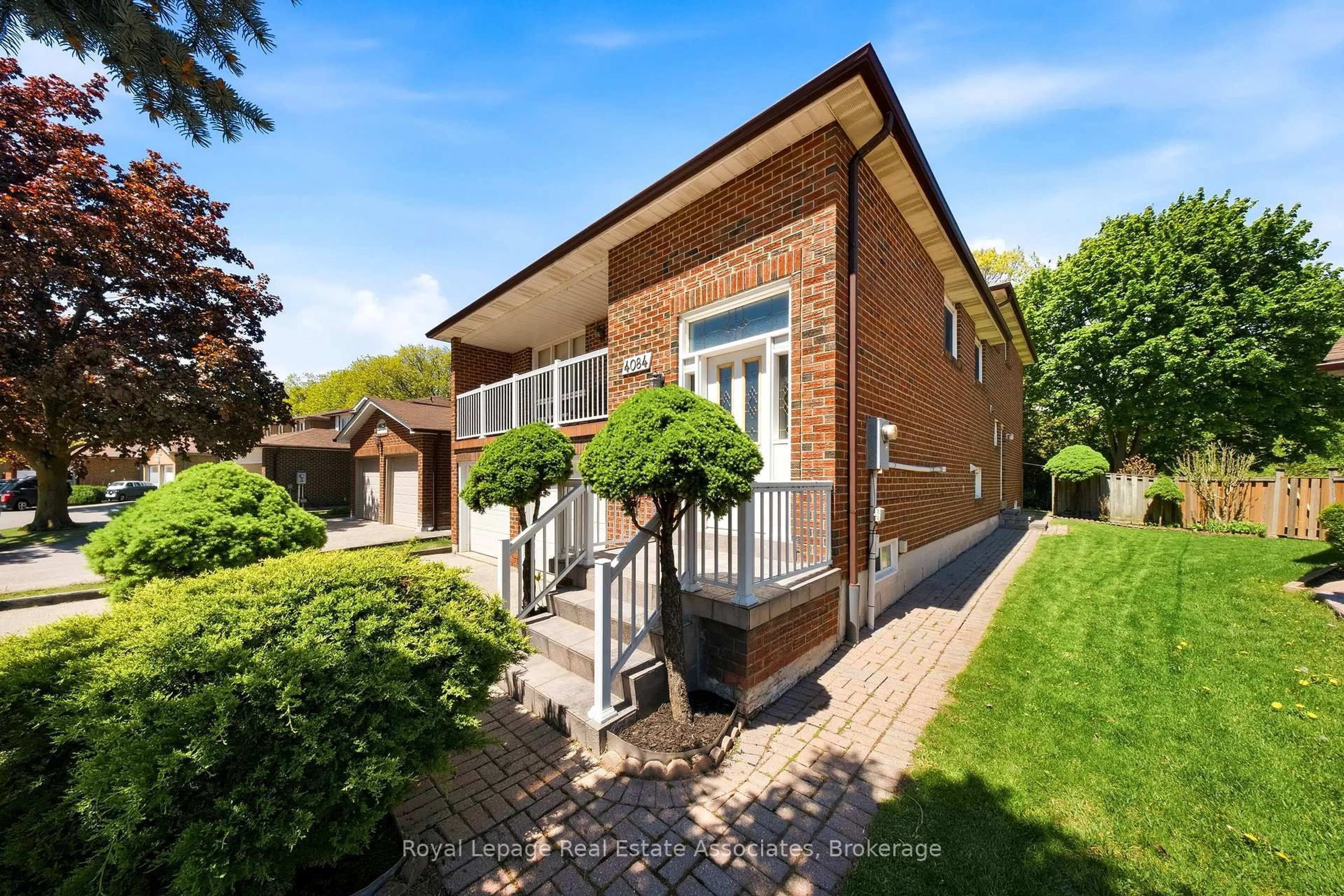 Home with brick exterior material, street for 4084 Longo Circ, Mississauga Ontario L4T 4C7