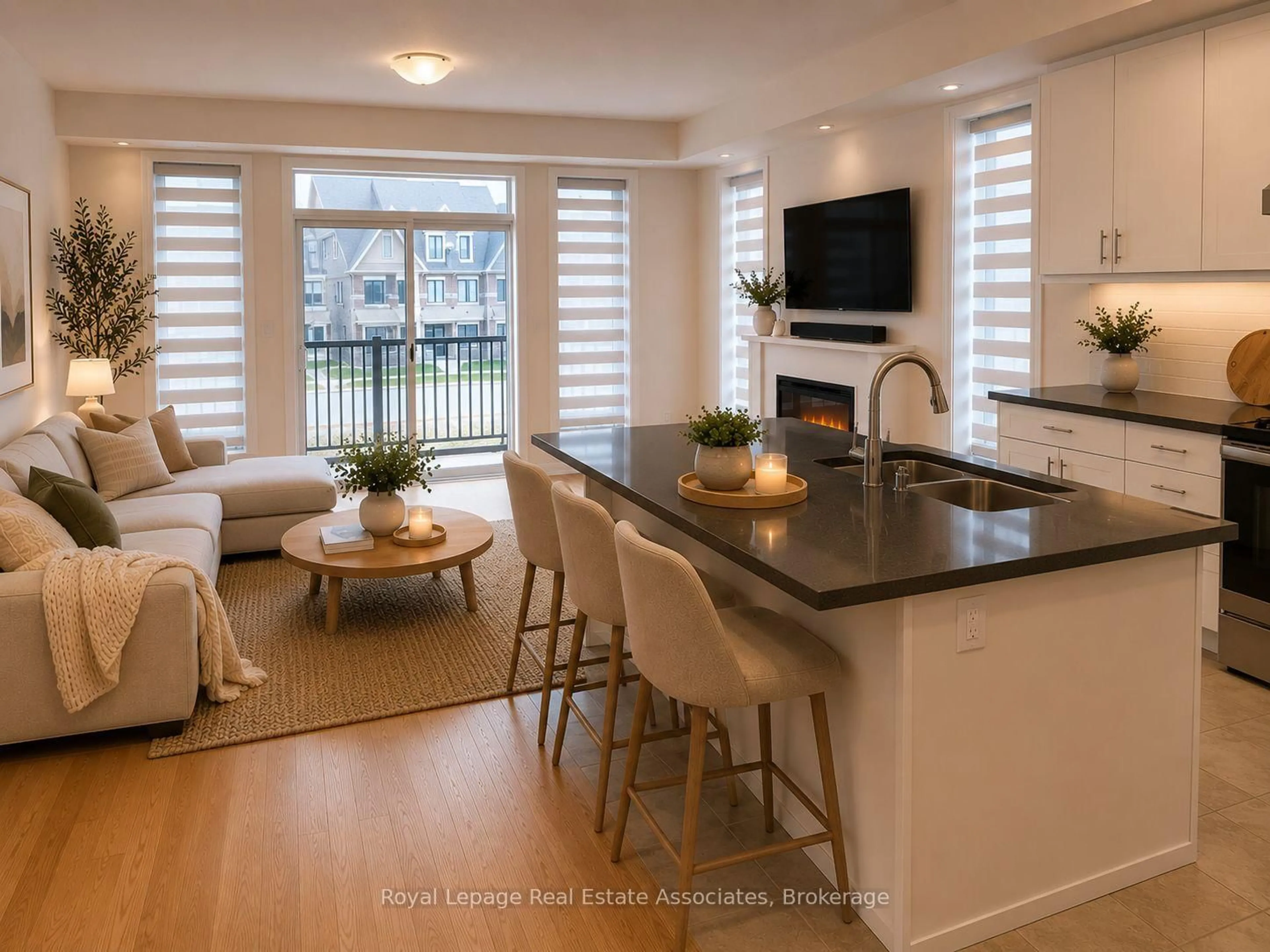 Open concept kitchen, unknown for 16 Bonnington Dr, Brampton Ontario L7A 5M1
