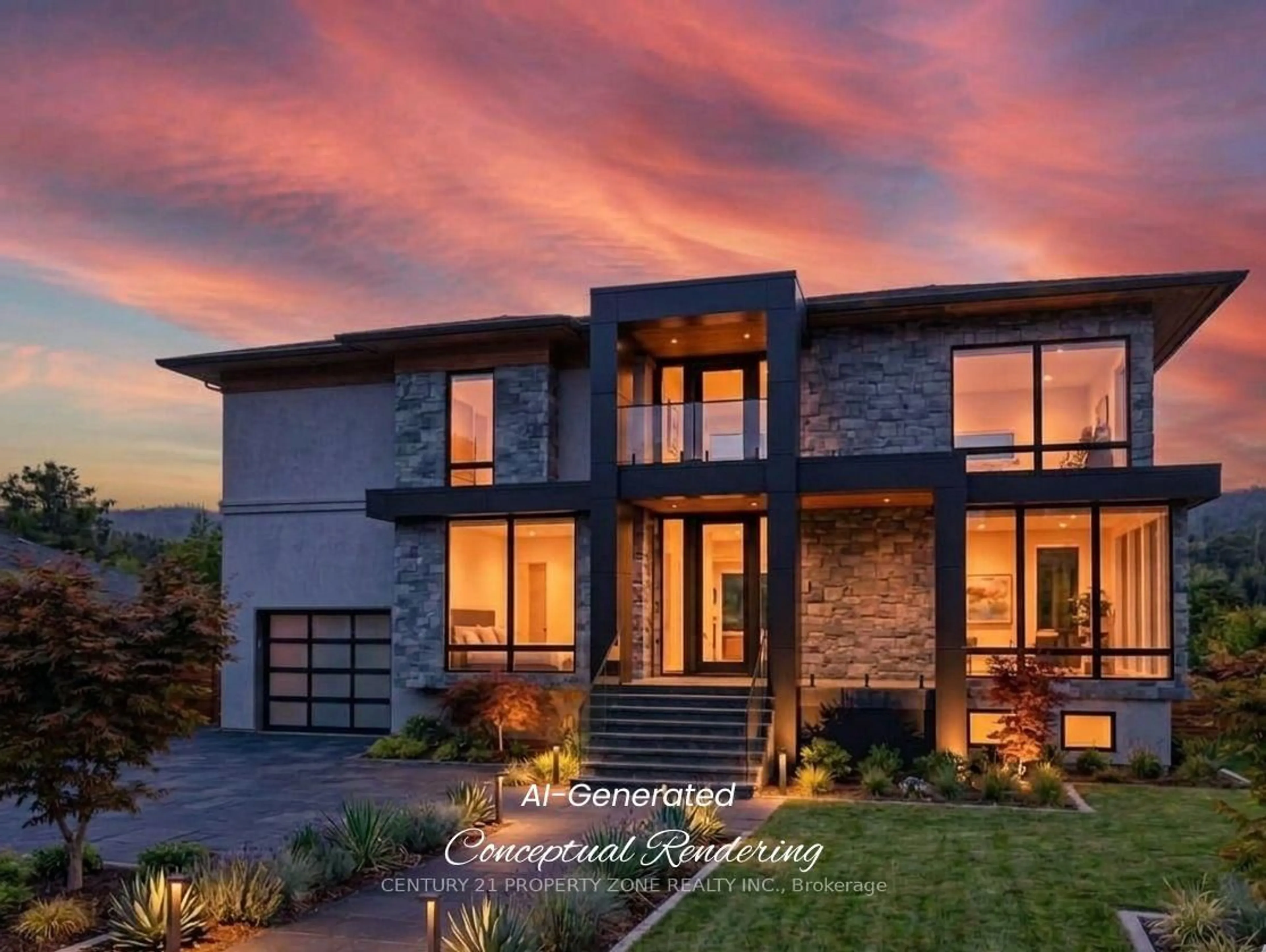 Home with brick exterior material, mountain view for 294 Cheltenham Rd, Burlington Ontario L7L 4H7