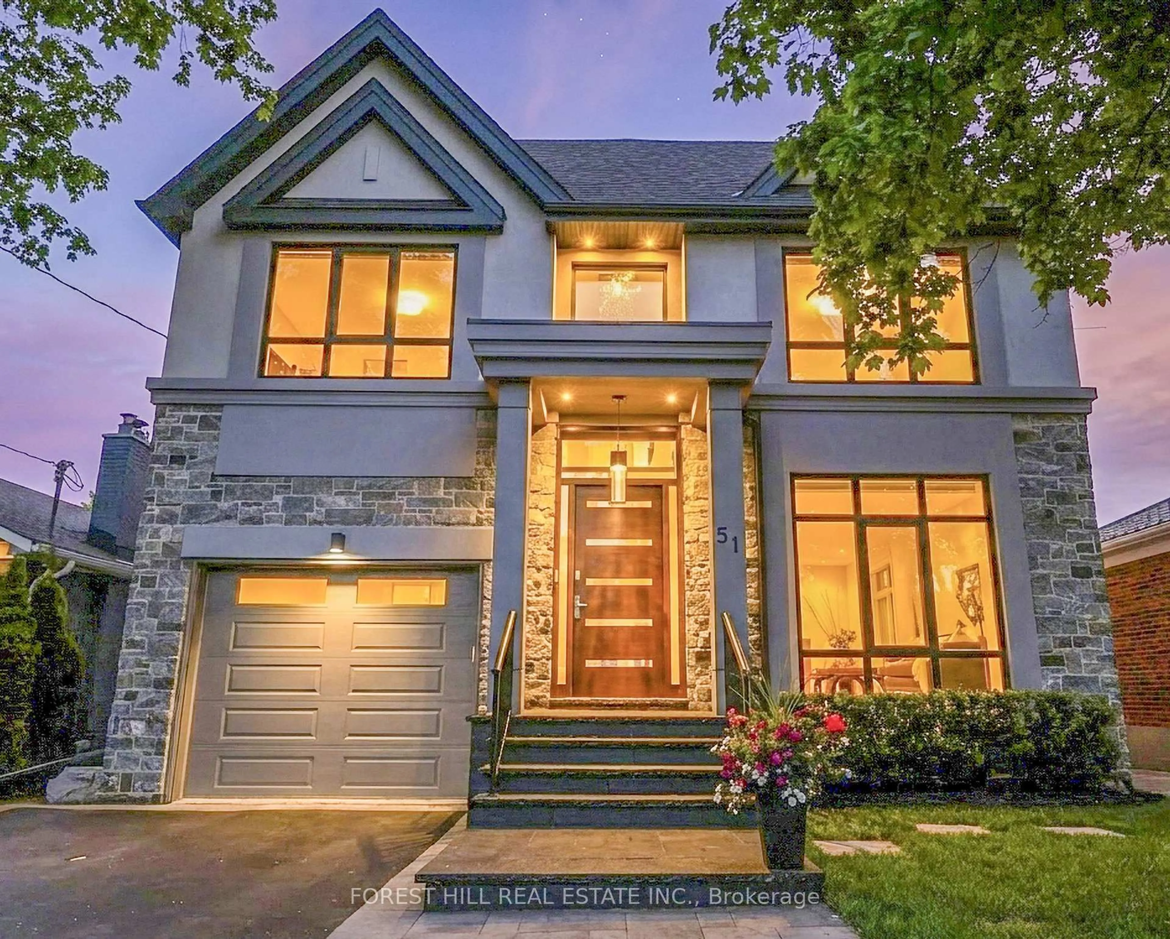 Home with brick exterior material, street for 51 Greenfield Dr, Toronto Ontario M9B 1H2