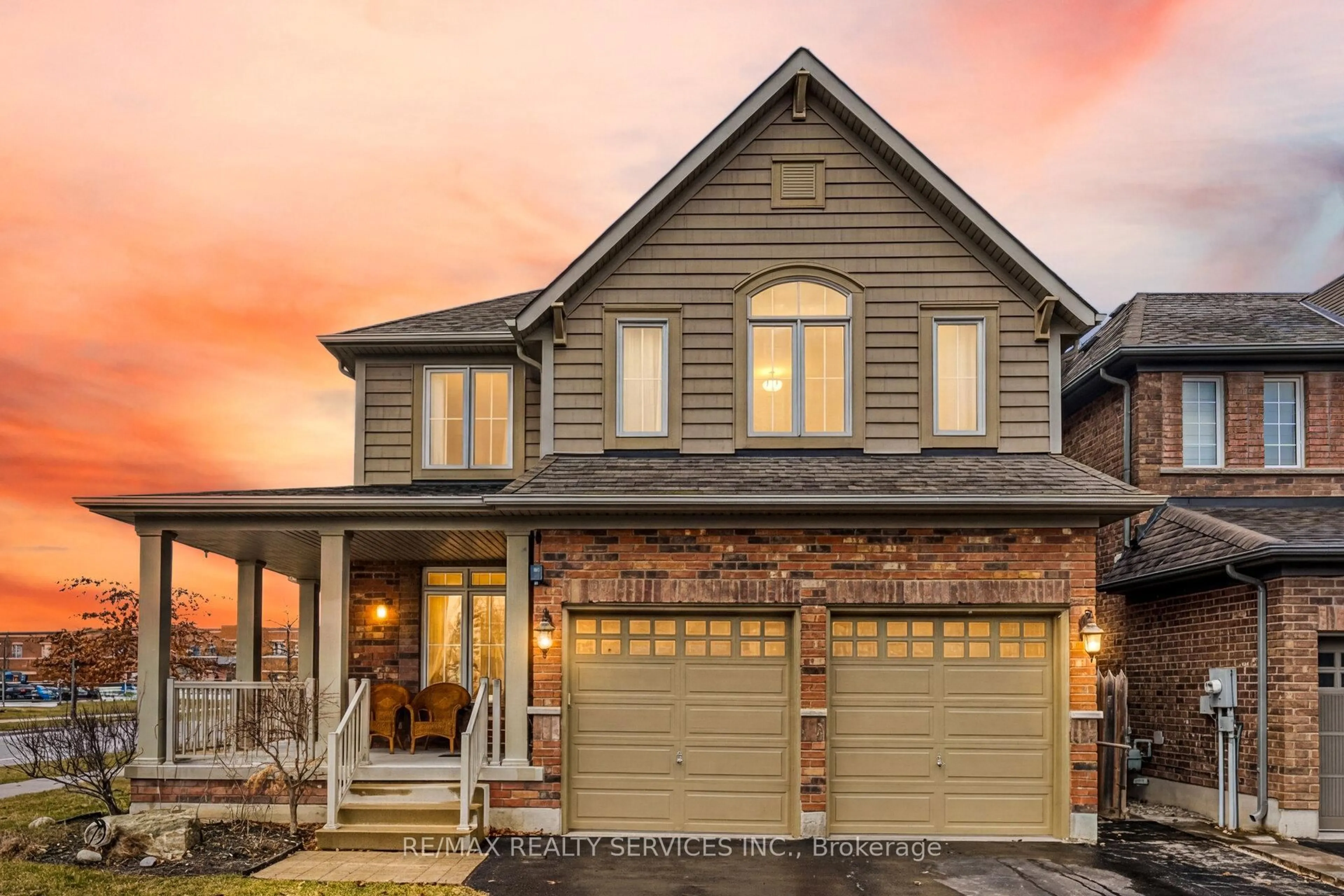 Home with brick exterior material, street for 93 Learmont Ave, Caledon Ontario L7C 3R4