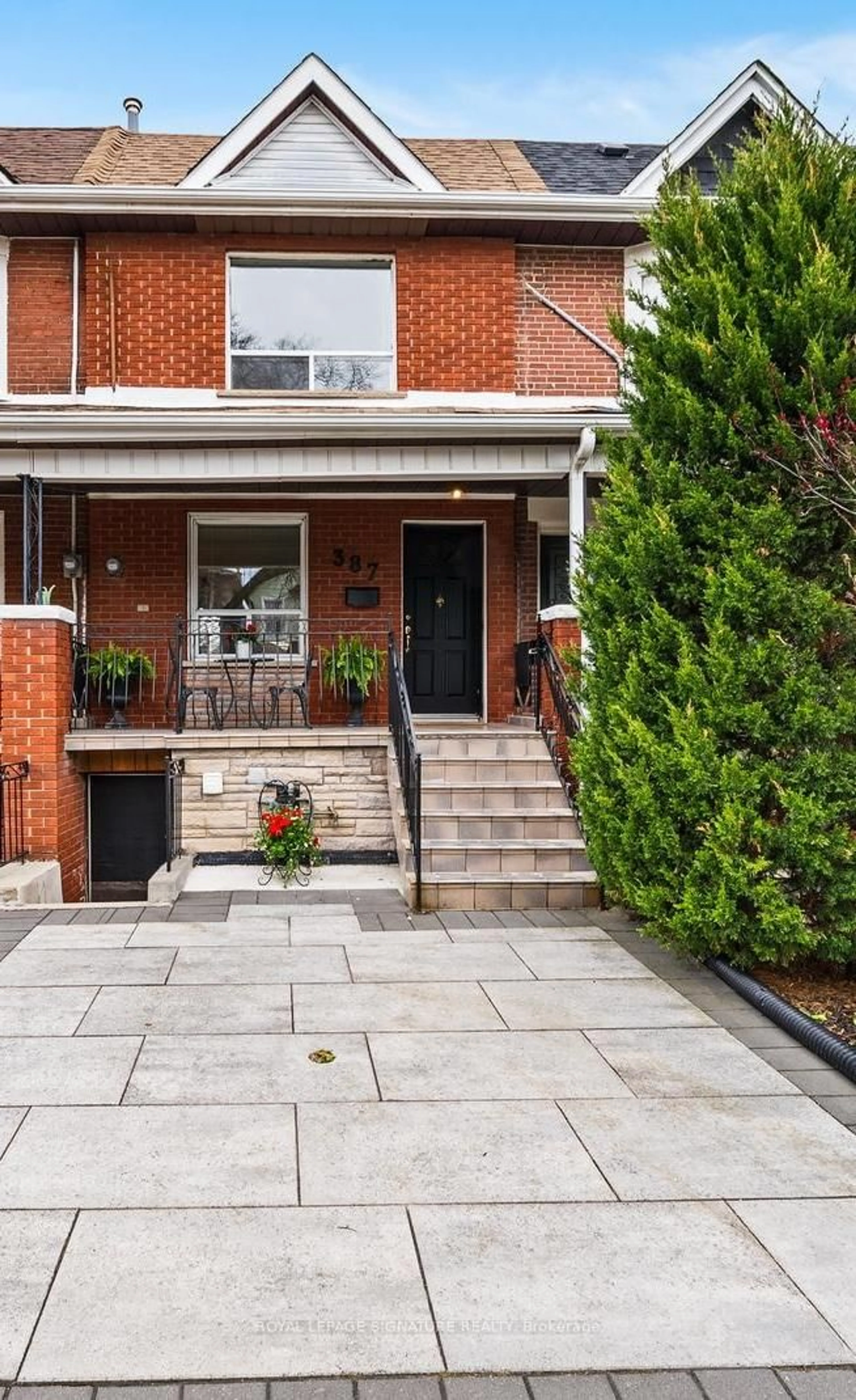 Home with brick exterior material, street for 387 Bartlett Ave, Toronto Ontario M6H 3G8