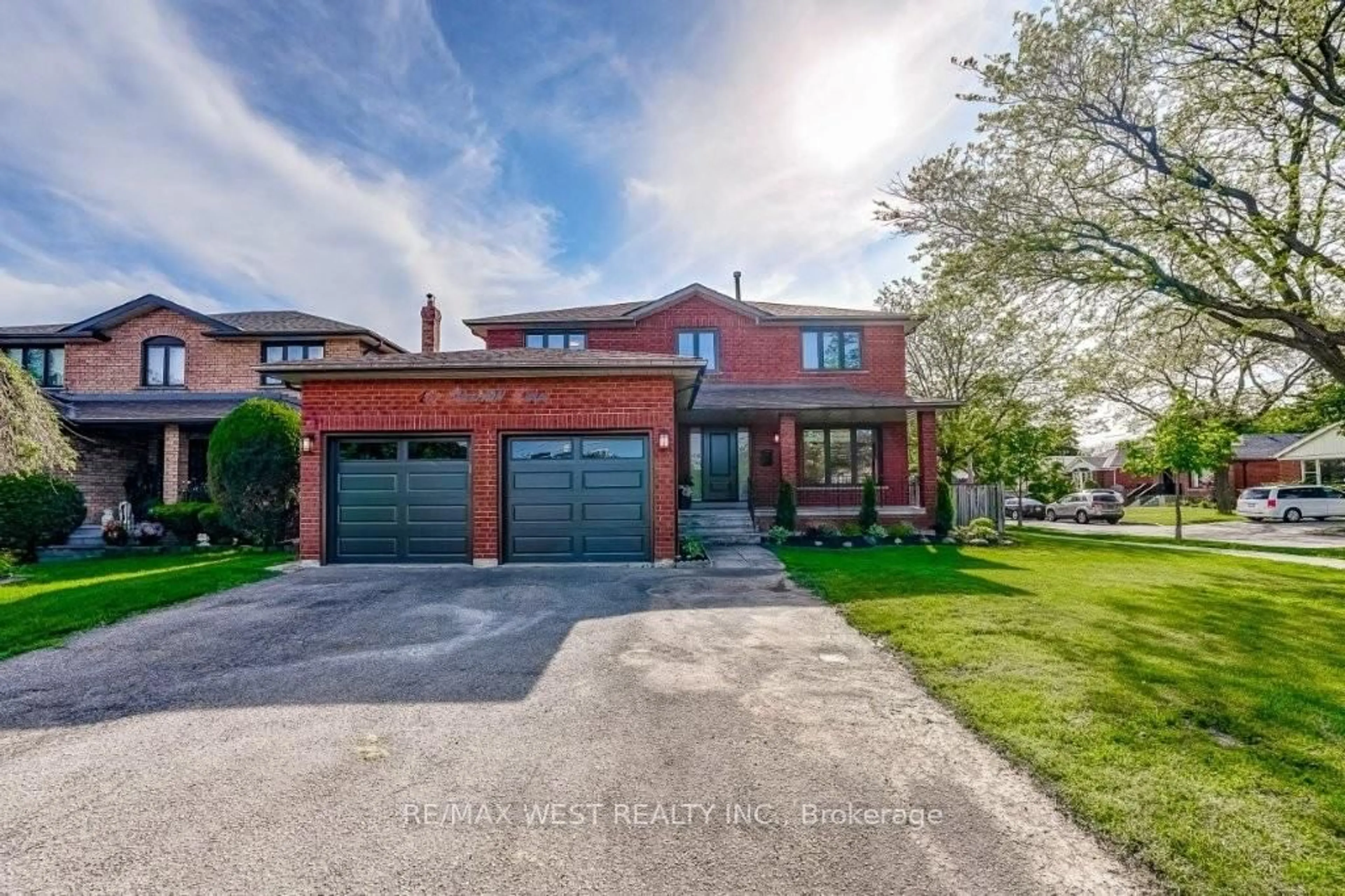 Home with brick exterior material, street for 167 Silverhill Dr, Toronto Ontario M9B 6J5