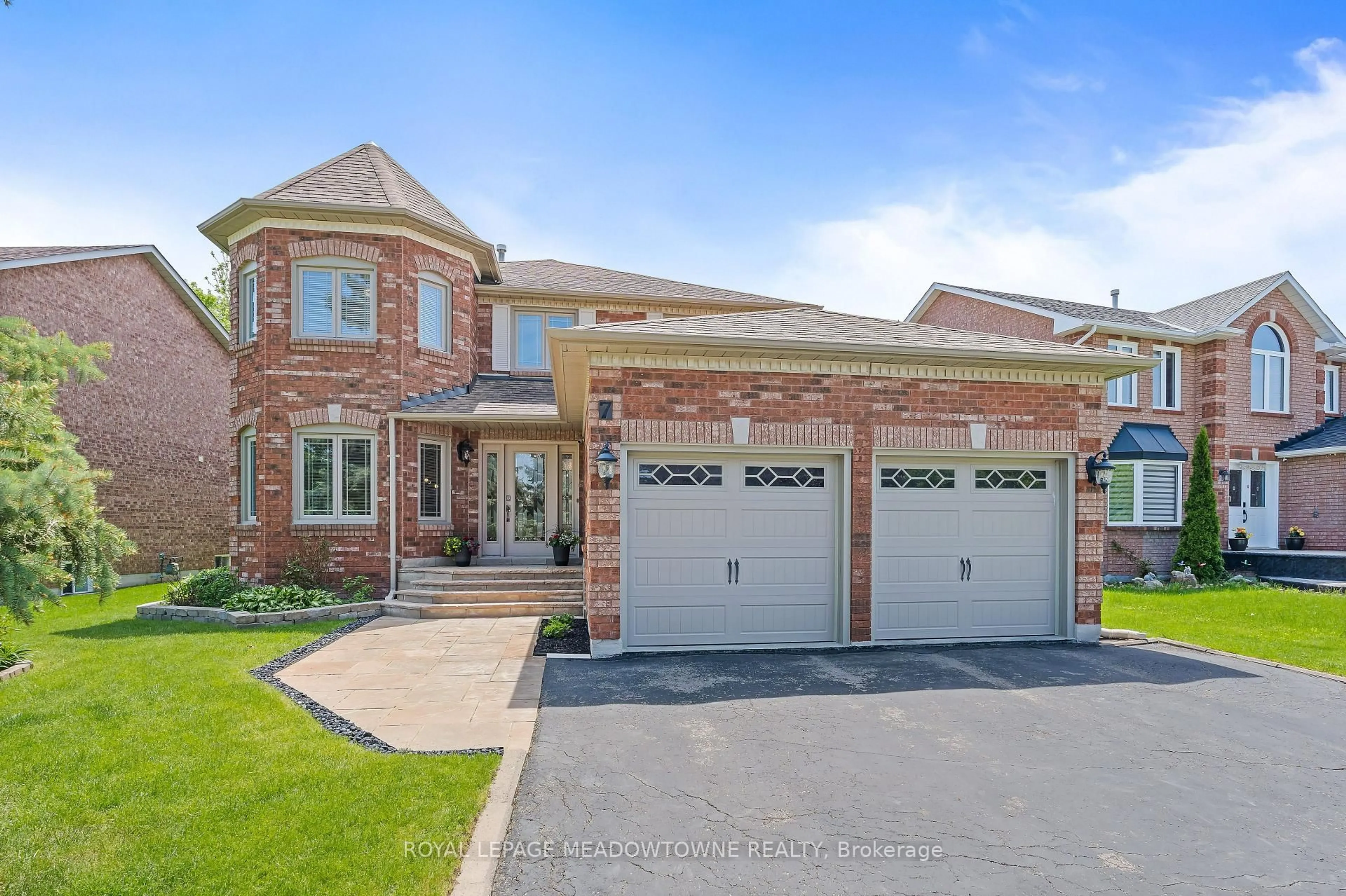 Home with brick exterior material, street for 7 Eaton St, Halton Hills Ontario L7G 5J9
