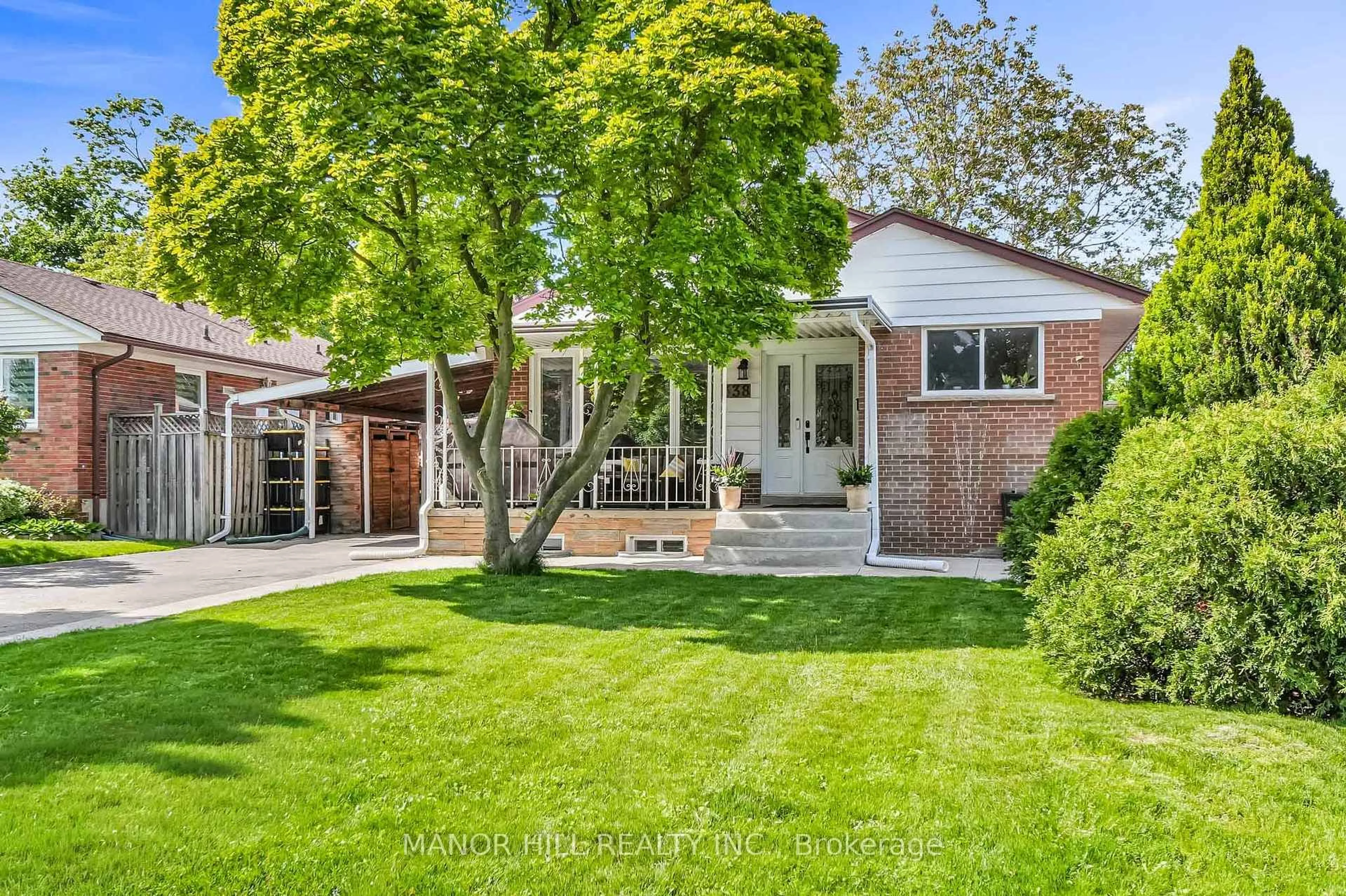 Home with brick exterior material, street for 338 The Westway, Toronto Ontario M9R 1H2