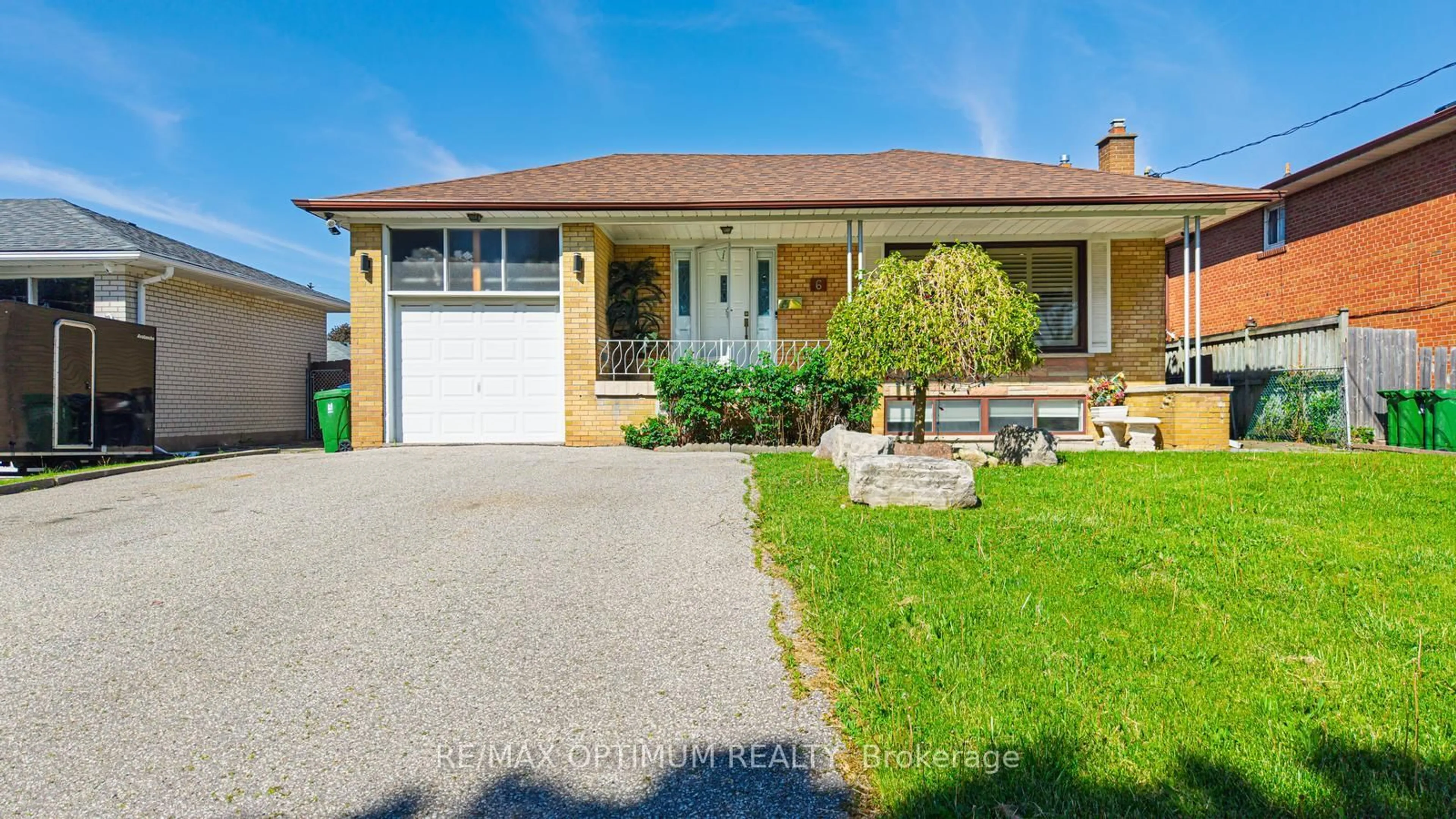 Home with brick exterior material, street for 6 Evernby Blvd, Toronto Ontario M9R 3G8