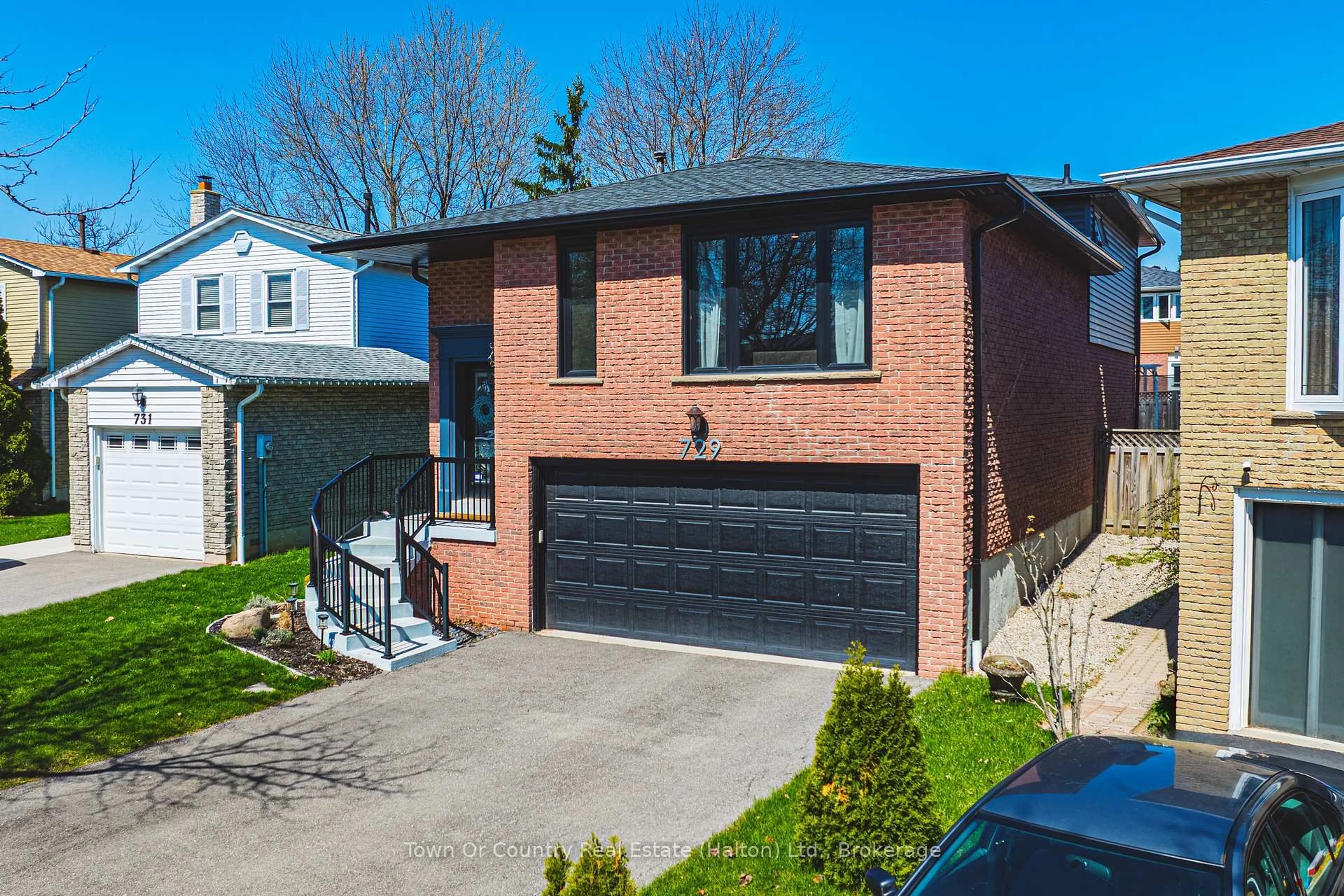 Home with brick exterior material, street for 729 Coulson Ave, Milton Ontario L9T 4J3