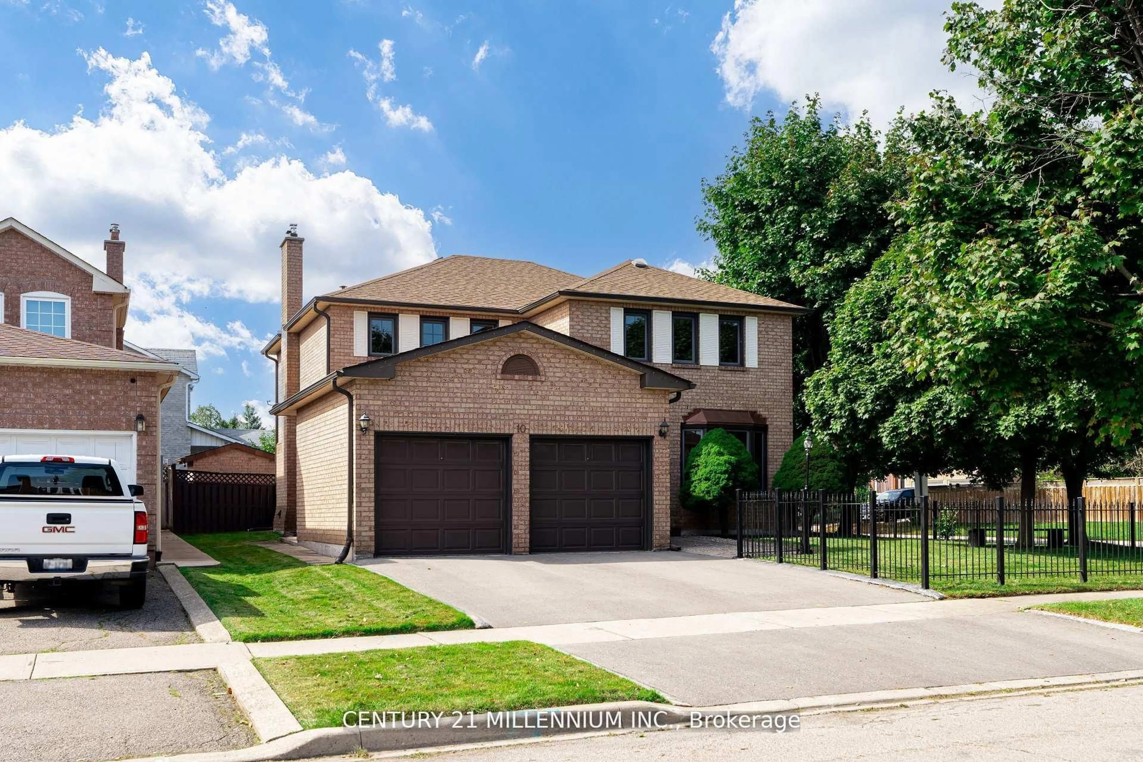Home with brick exterior material, street for 10 Phelps Dr, Brampton Ontario L6X 3V5