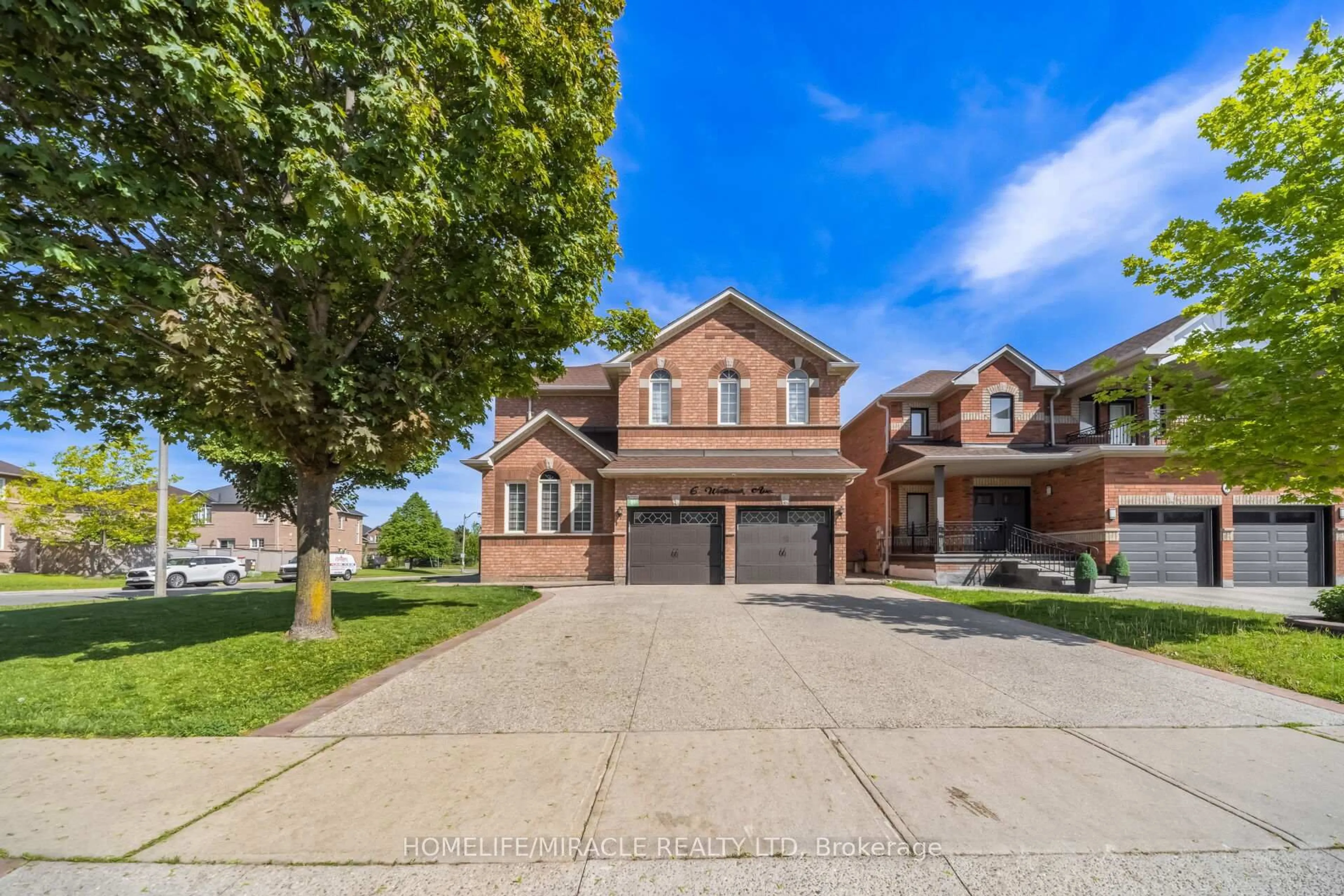 Home with brick exterior material, street for 6 Westbrook Ave, Brampton Ontario L6P 1M4