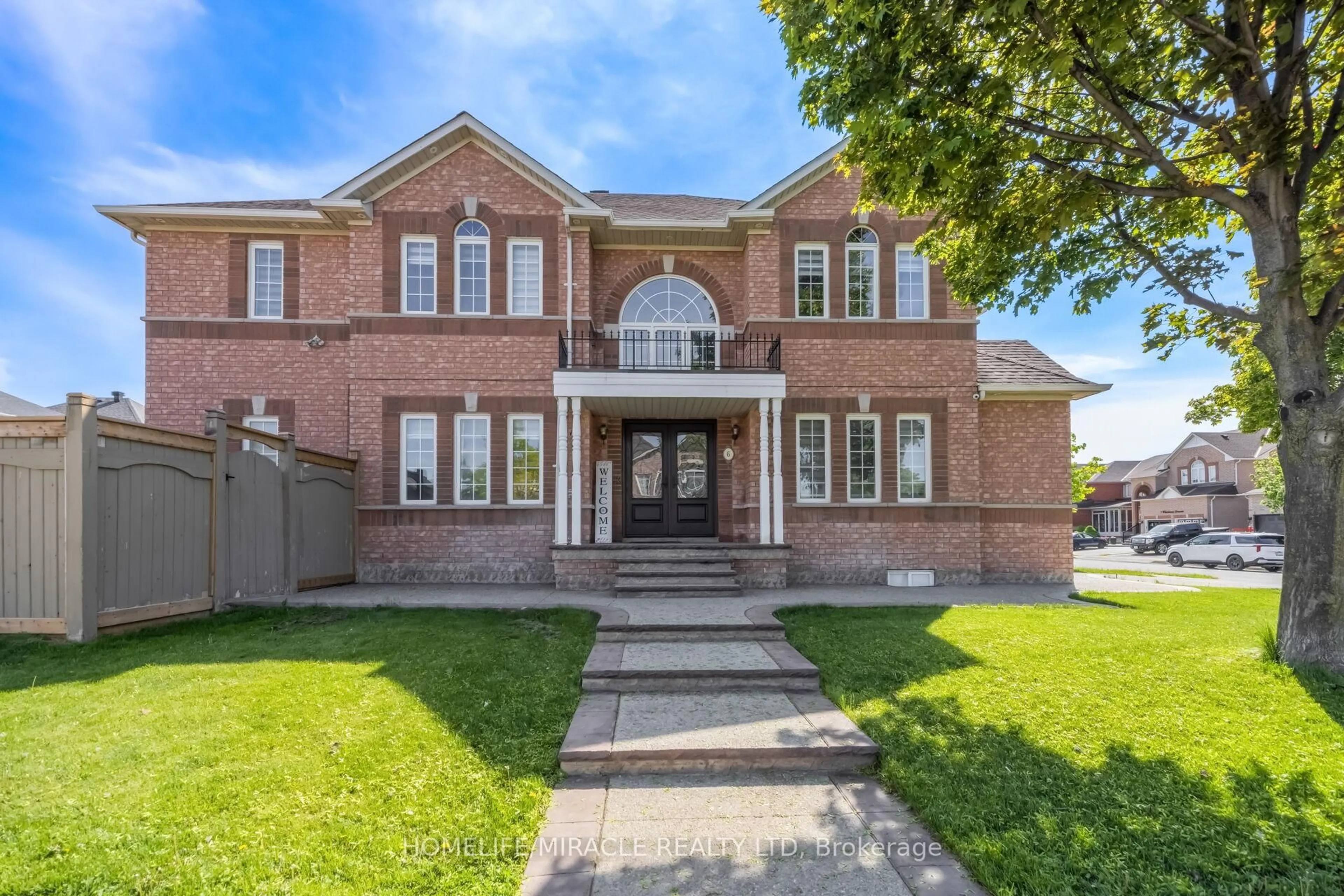 Home with brick exterior material, street for 6 Westbrook Ave, Brampton Ontario L6P 1M4
