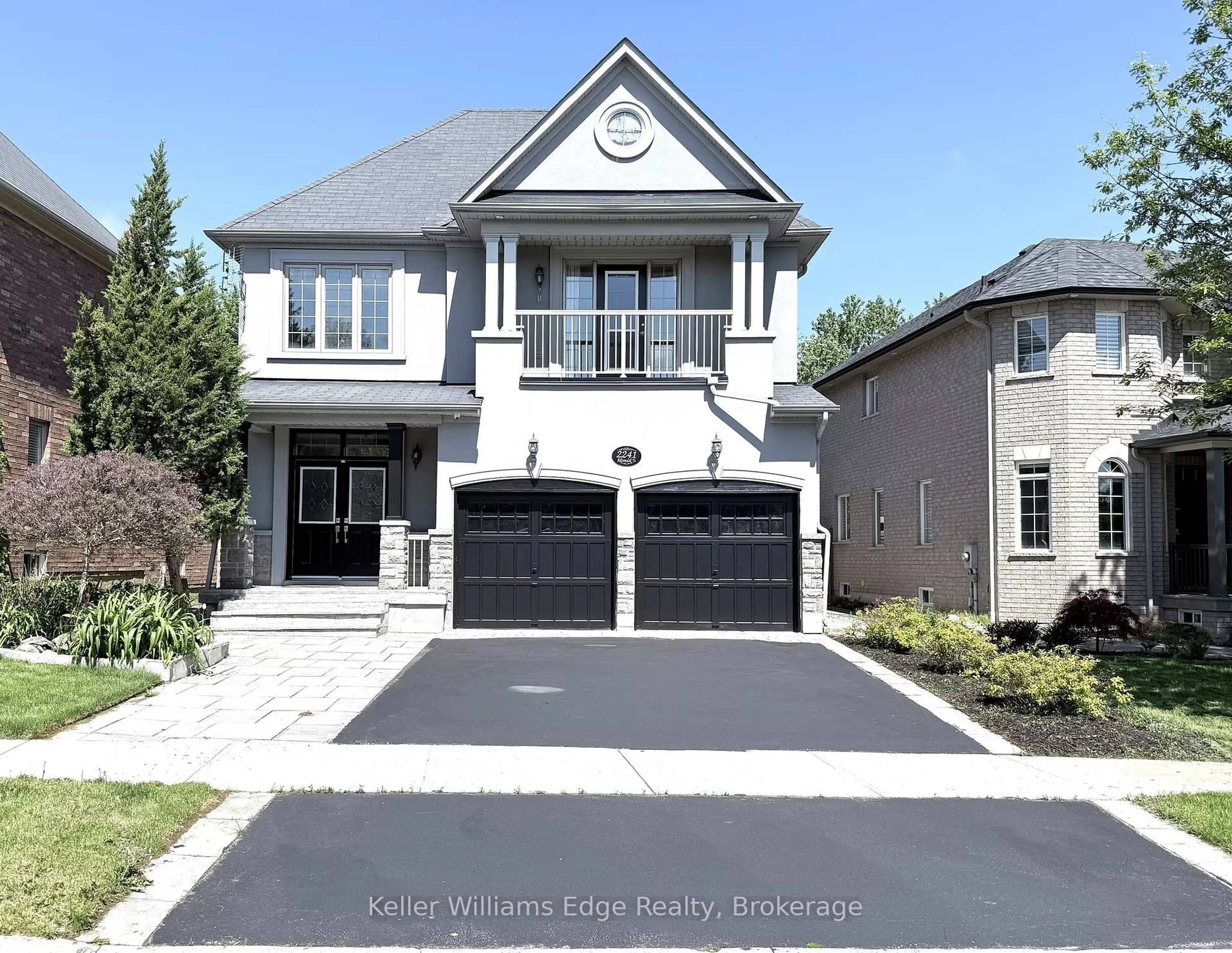 Home with brick exterior material, street for 2241 Adirondak Tr, Oakville Ontario L6M 4W4
