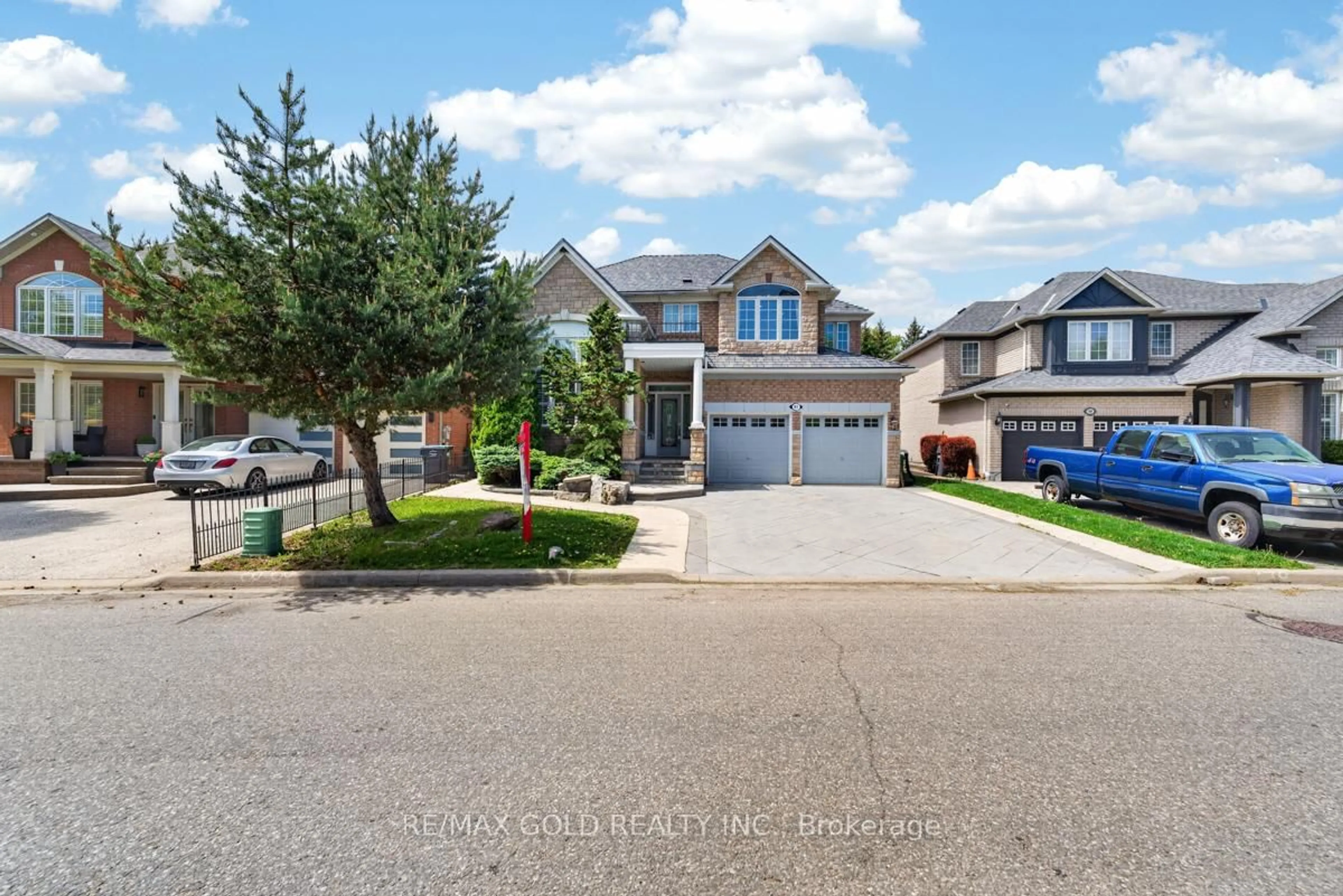 Home with brick exterior material, street for 61 Whitwell Dr, Brampton Ontario L6P 1E5
