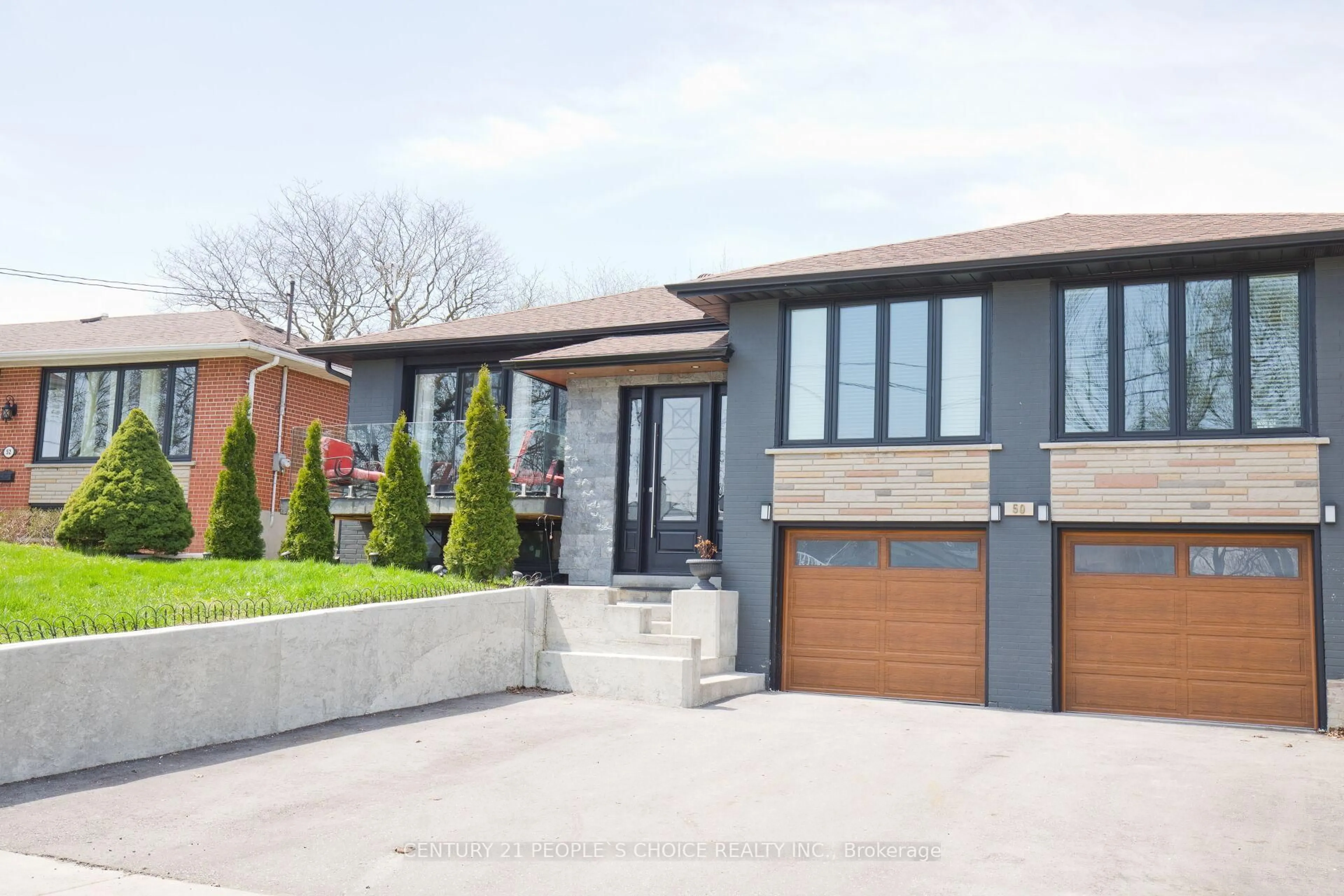 Home with brick exterior material, street for 50 Jeffcoat Dr, Toronto Ontario M9W 3B7