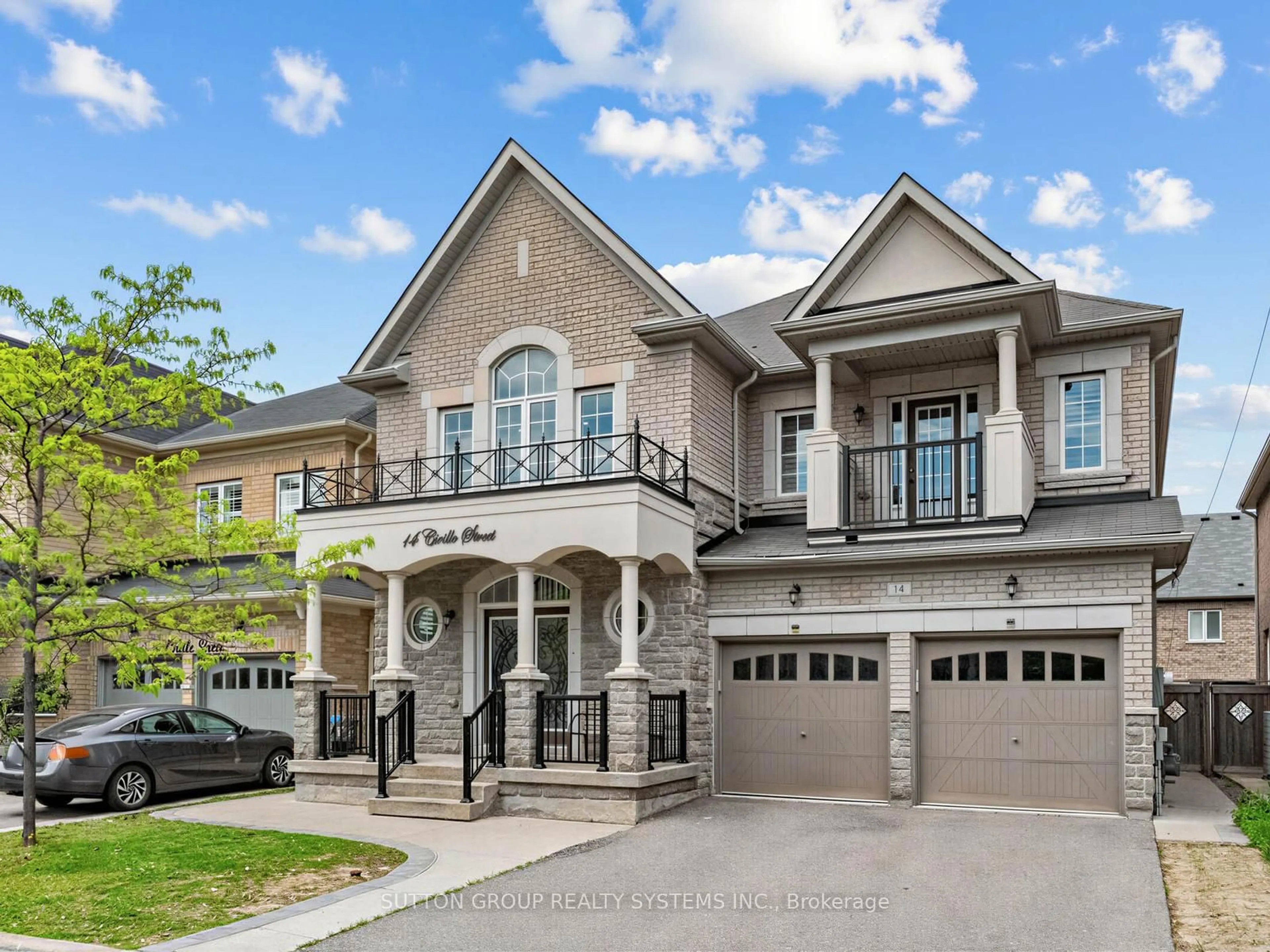 Home with brick exterior material, street for 14 Cirillo St, Brampton Ontario L6X 4N5