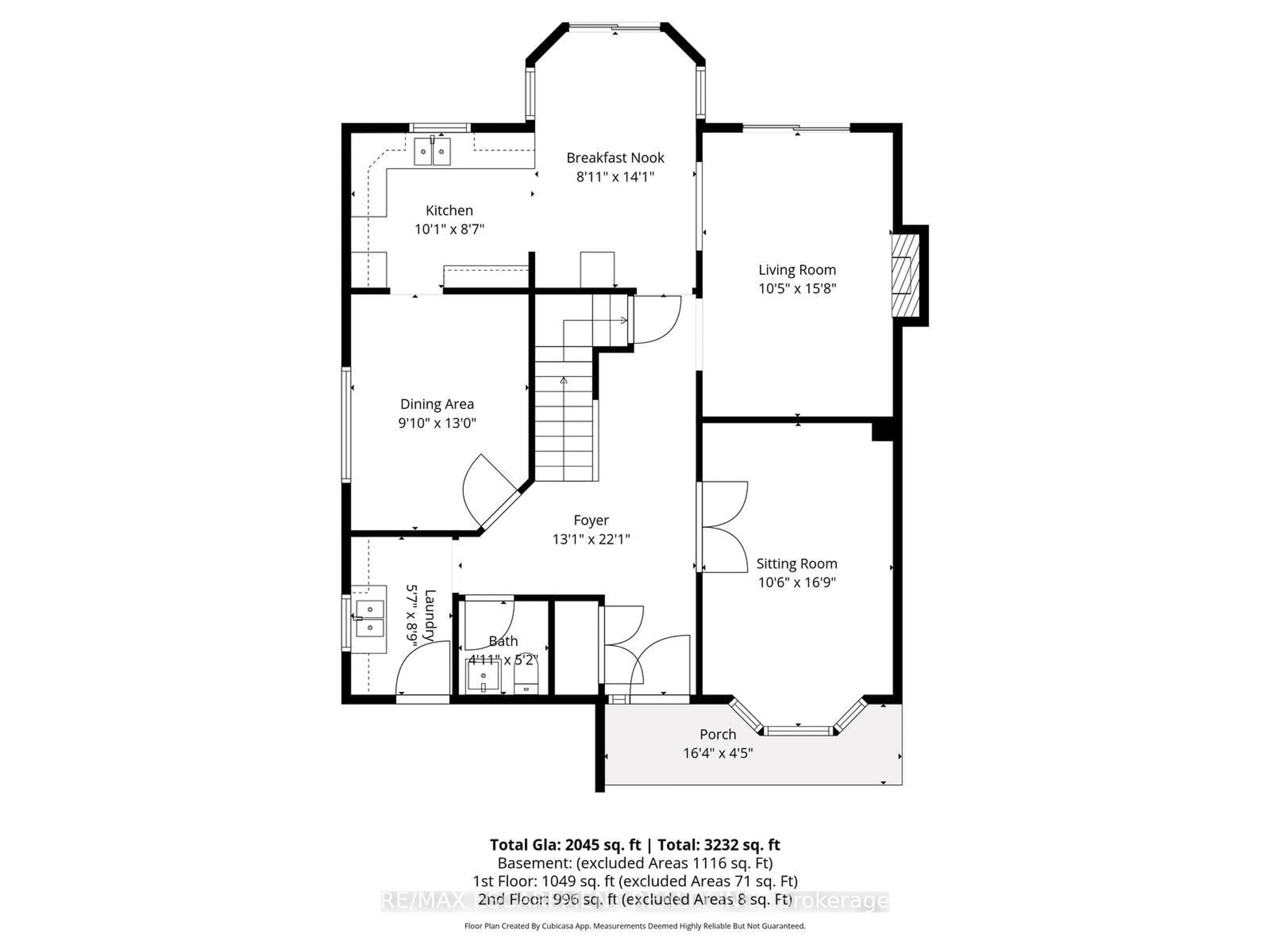 Floor plan for 18555 Hurontario St, Caledon Ontario L7K 0X8