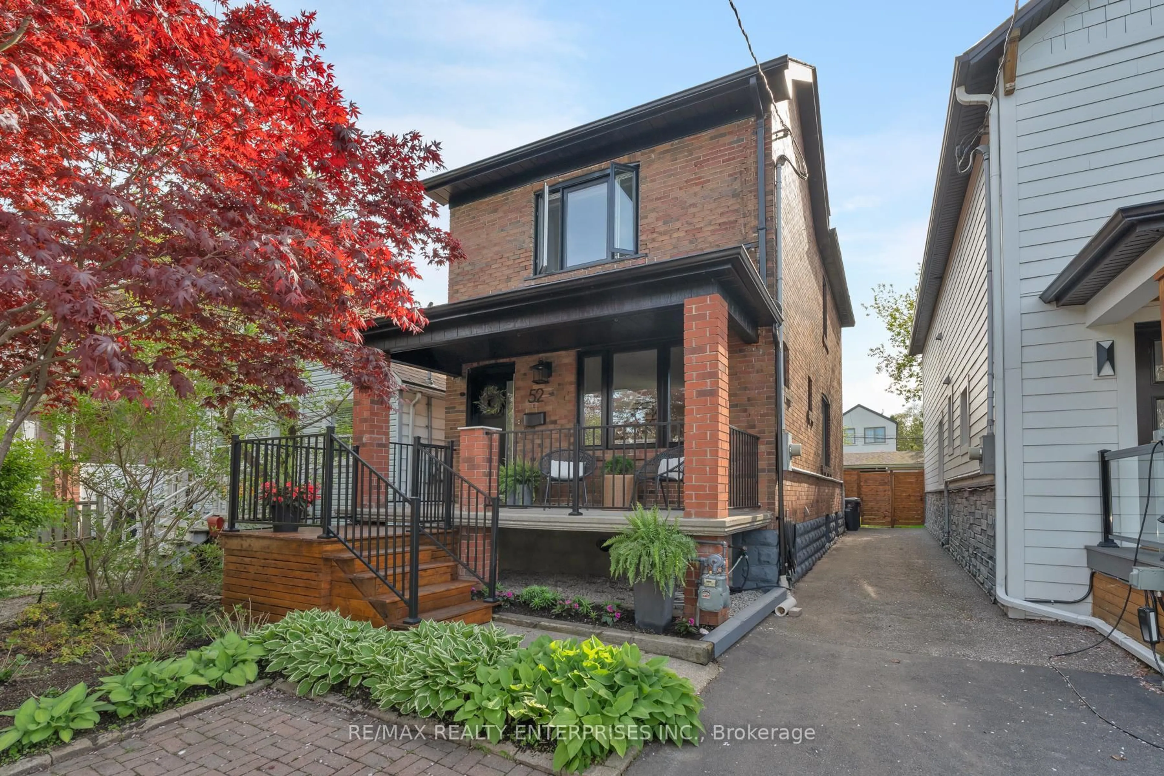 Home with brick exterior material, street for 52 Fifth St, Toronto Ontario M8V 2Z2