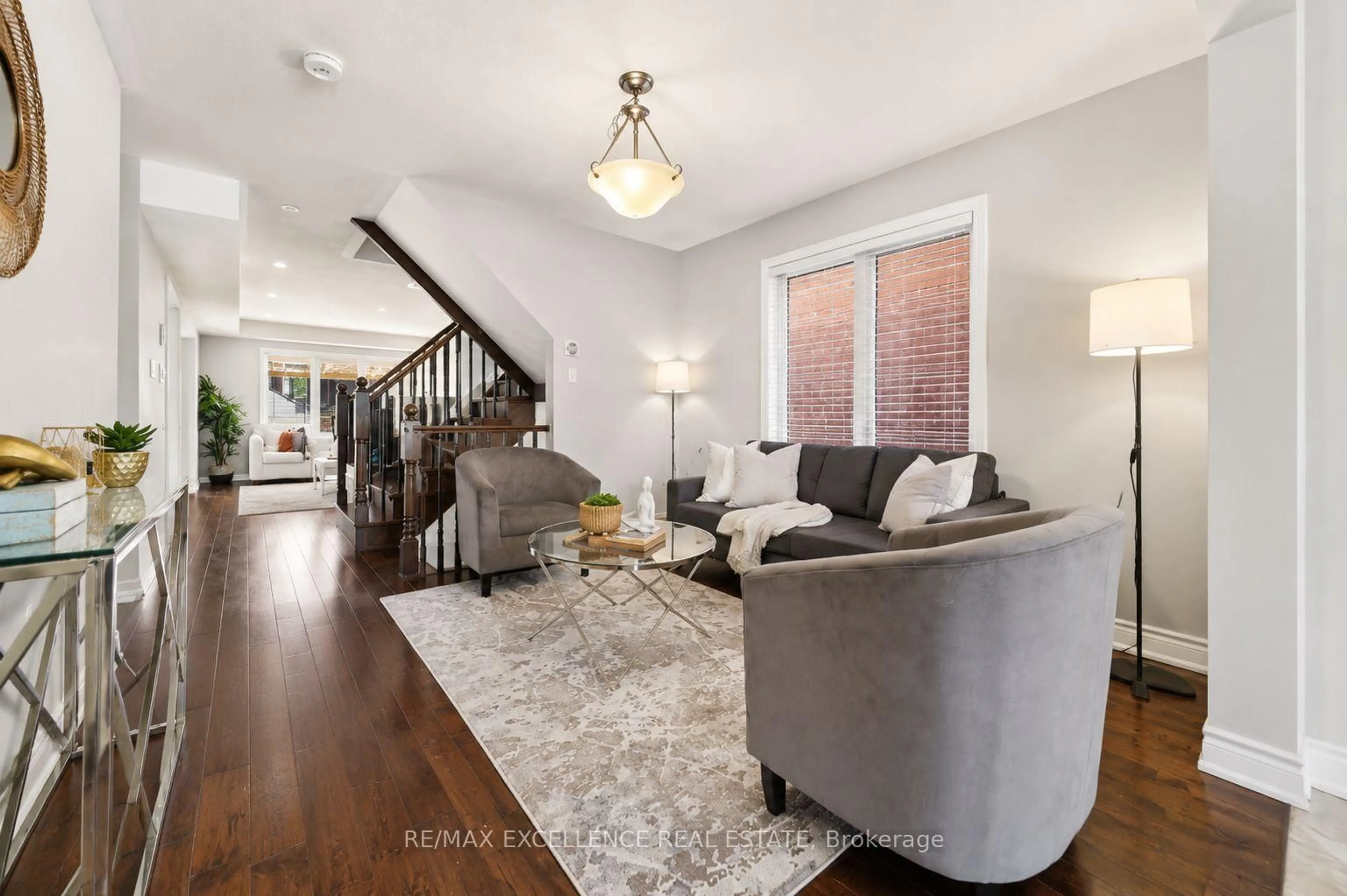 Living room with furniture, unknown for 83 Leadenhall Rd, Brampton Ontario L7A 4G9