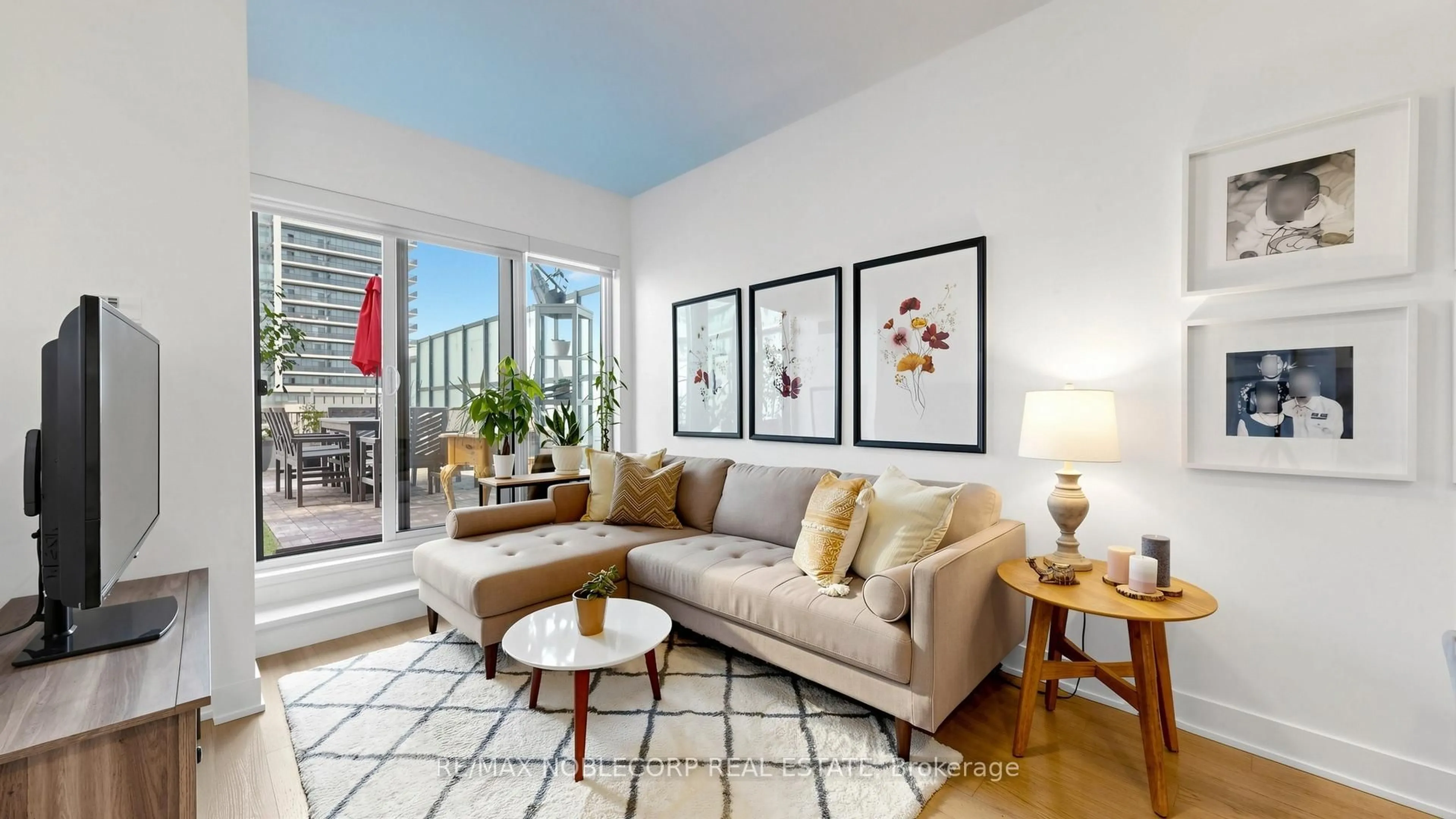 Living room with furniture, unknown for 20 Shore Breeze Dr #505, Toronto Ontario M8V 0C7