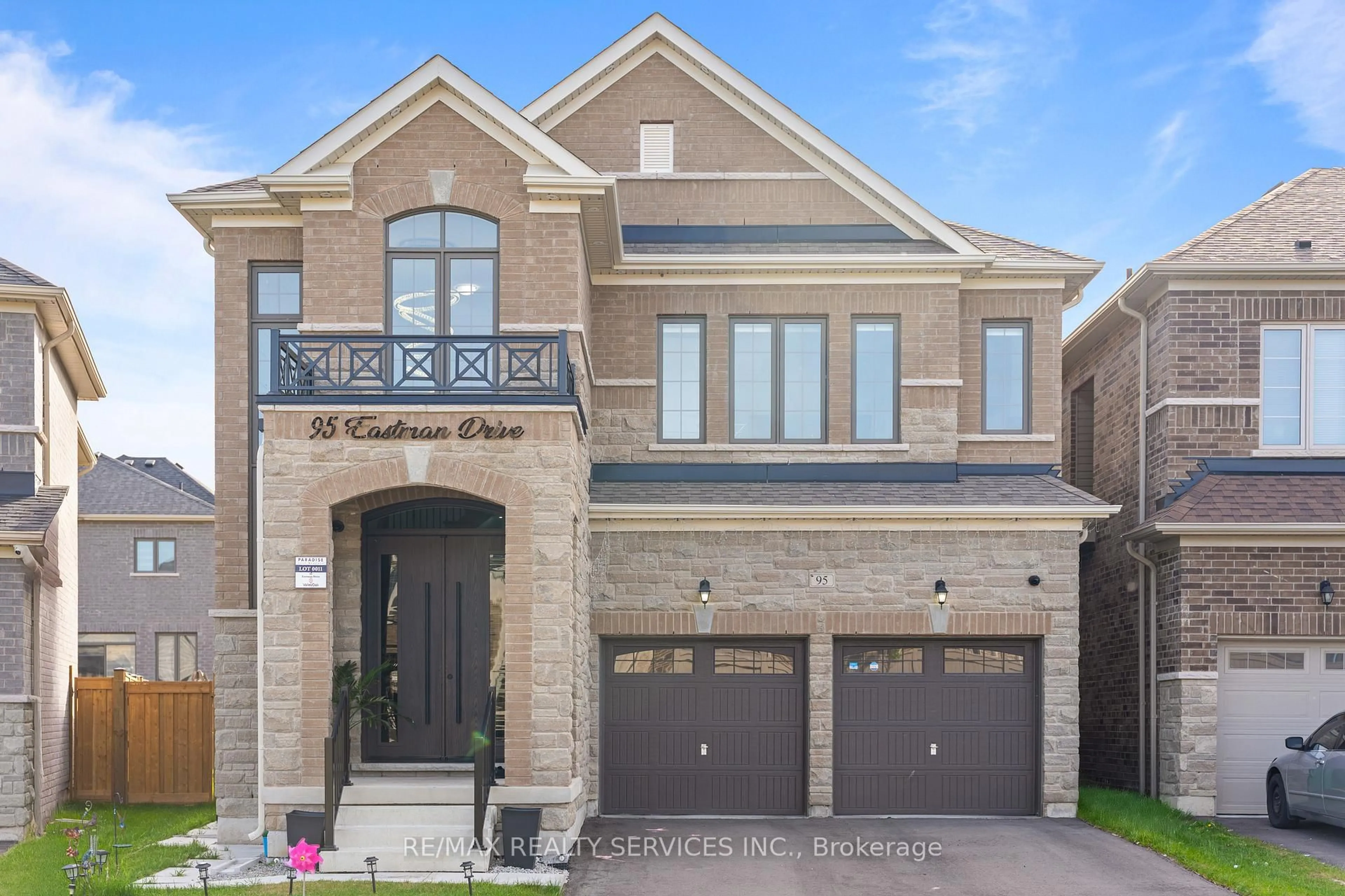 Home with brick exterior material, street for 95 Eastman Dr, Brampton Ontario L6X 5S5