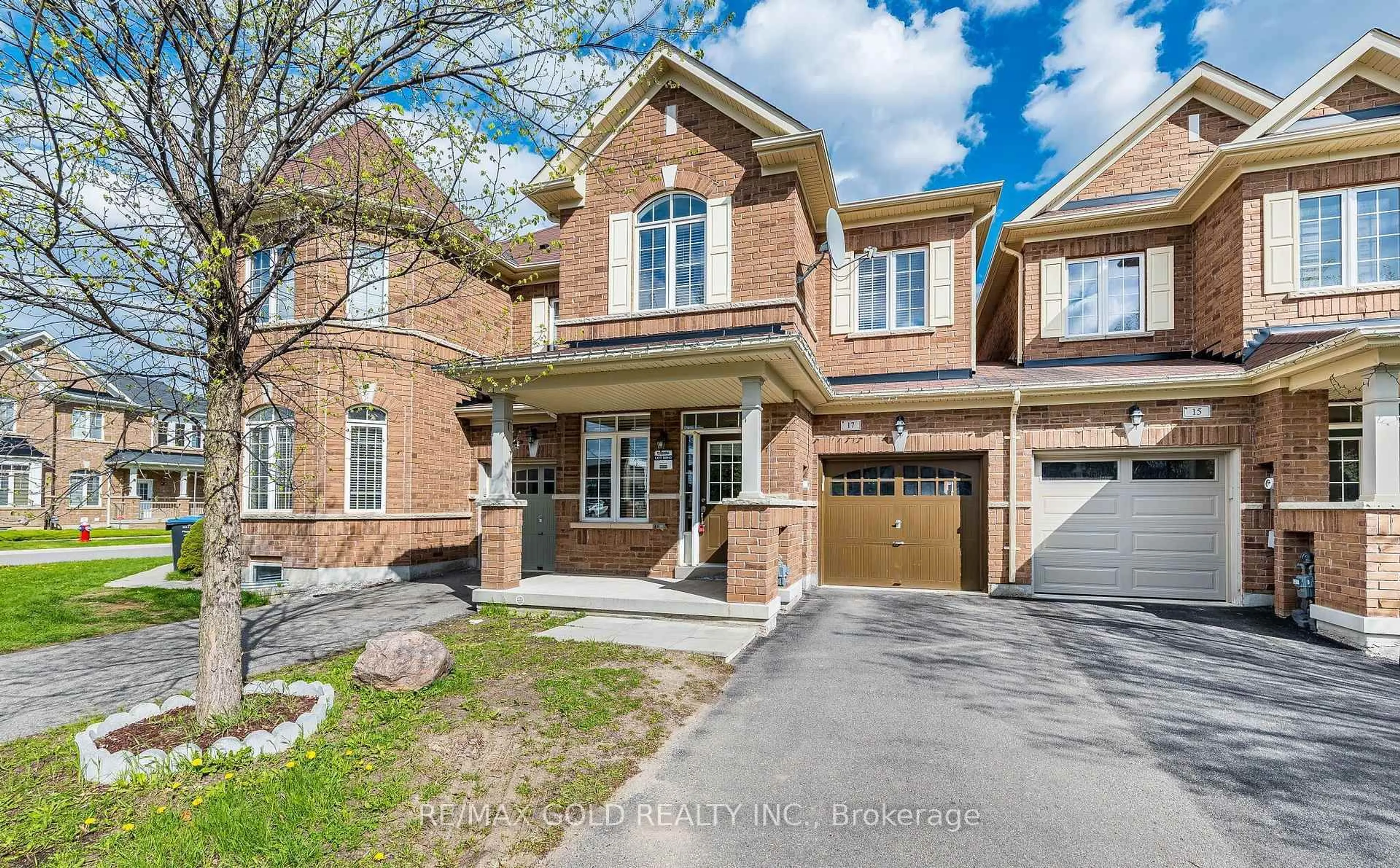 Home with brick exterior material, street for 17 Primo Rd, Brampton Ontario L7A 0Z9