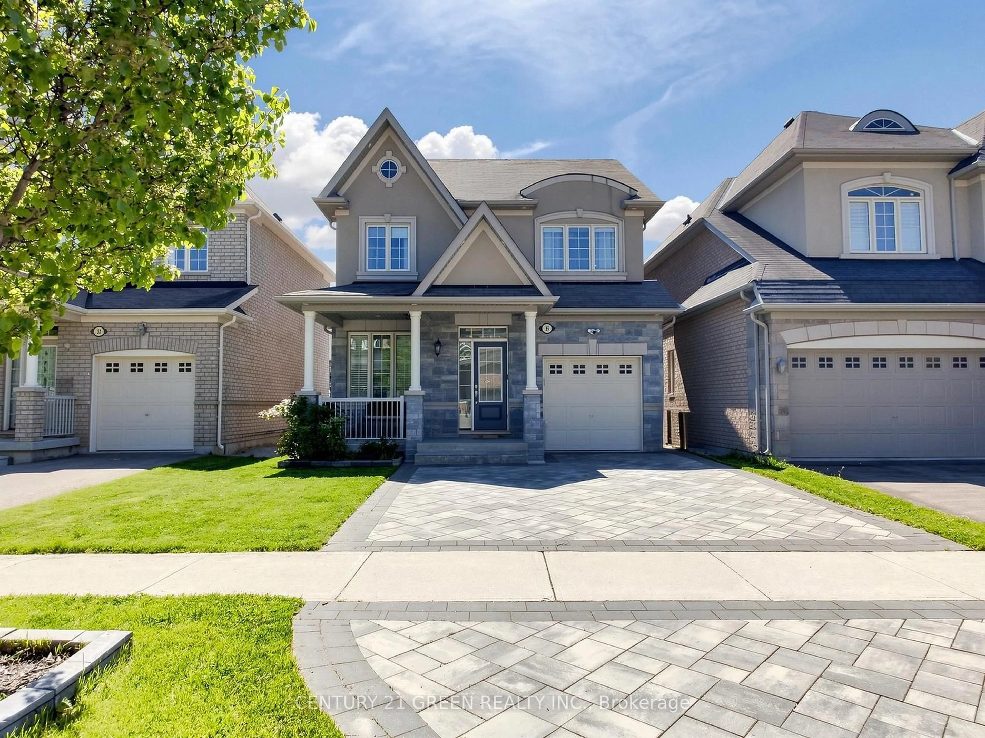 Home with brick exterior material, street for 35 Twin Falls Rd, Brampton Ontario L6Y 0V3