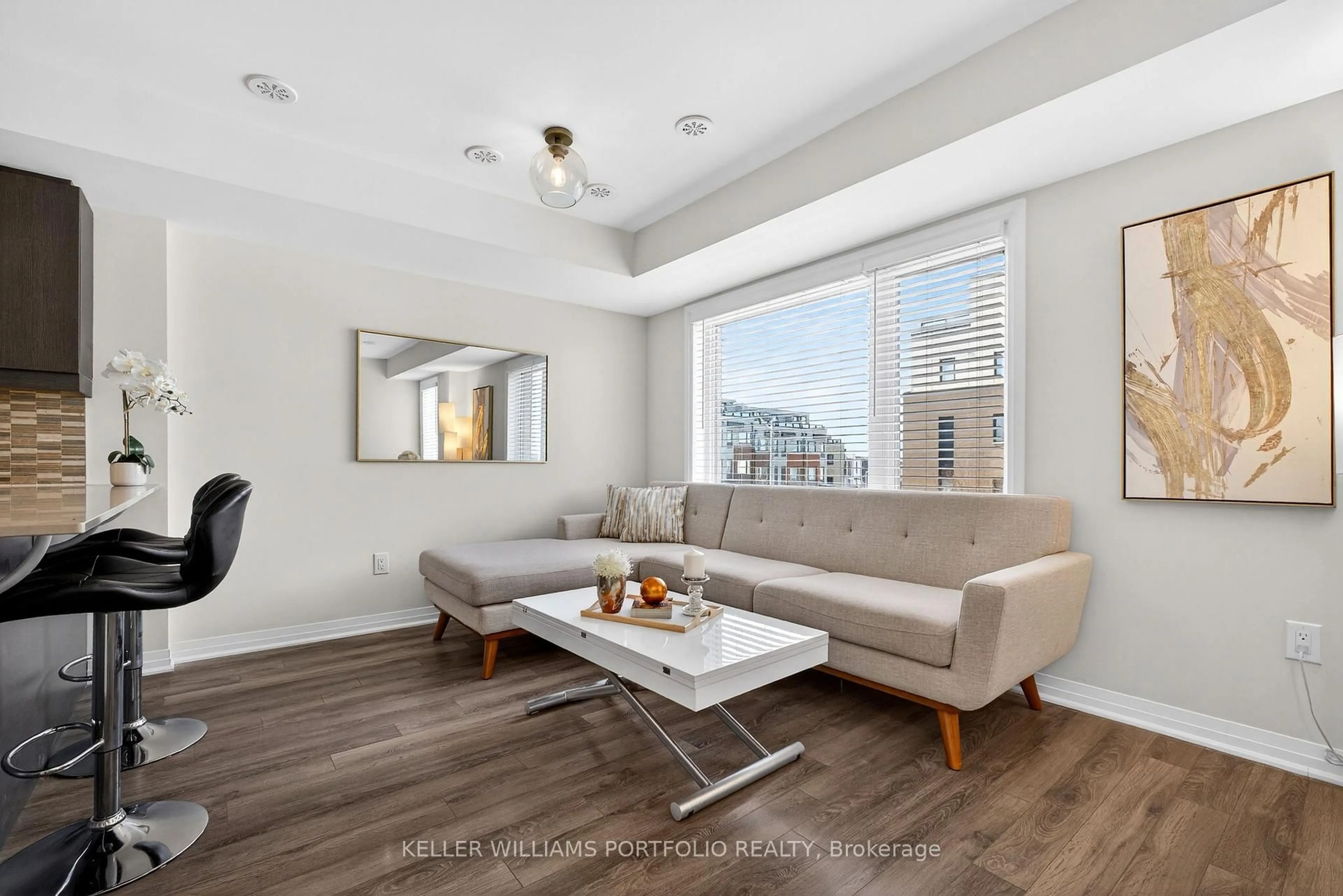 Living room with furniture, unknown for 171 William Duncan Rd #7, Toronto Ontario M3K 0B7