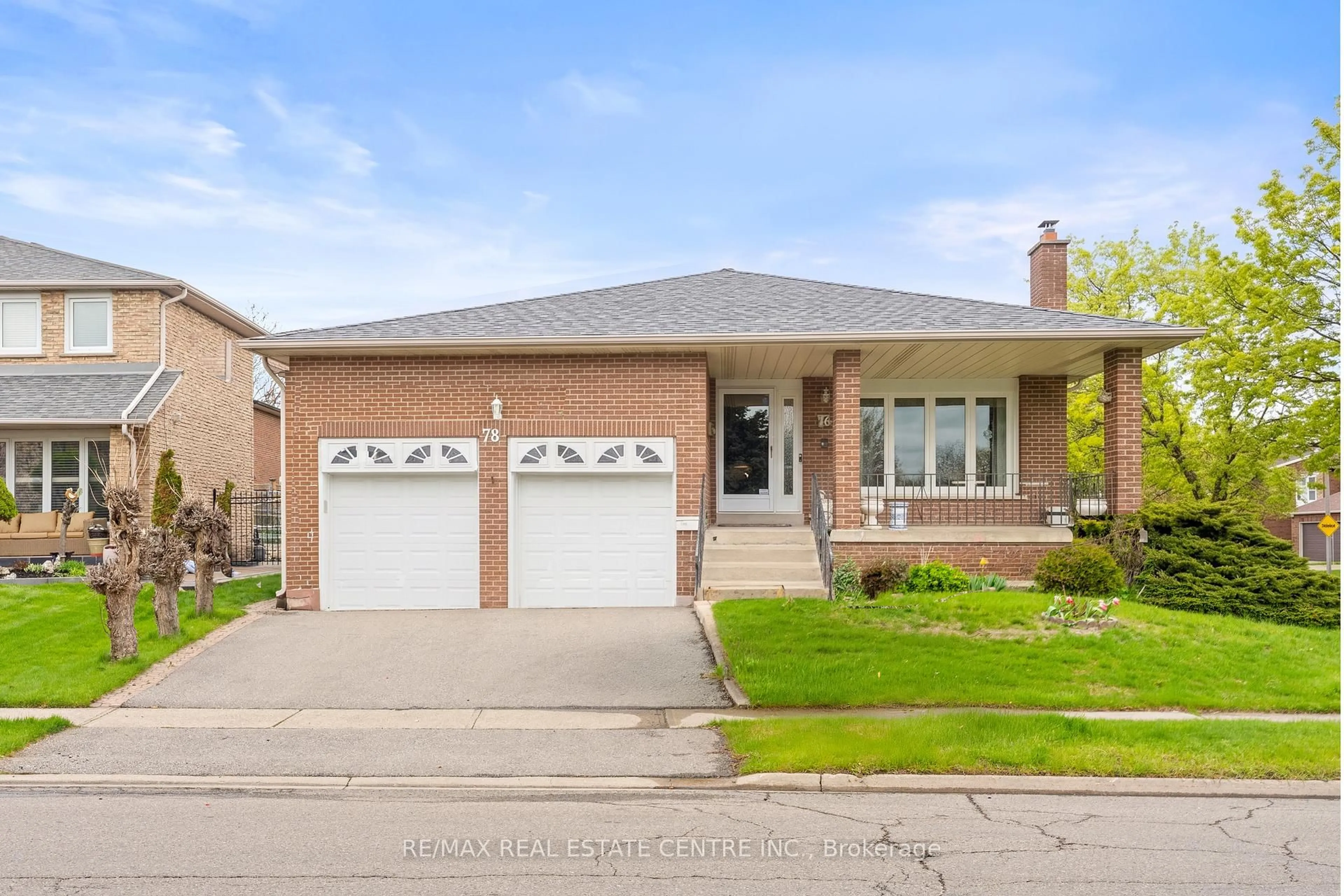 Home with brick exterior material, street for 78 Panorama Cres, Brampton Ontario L6S 3T9