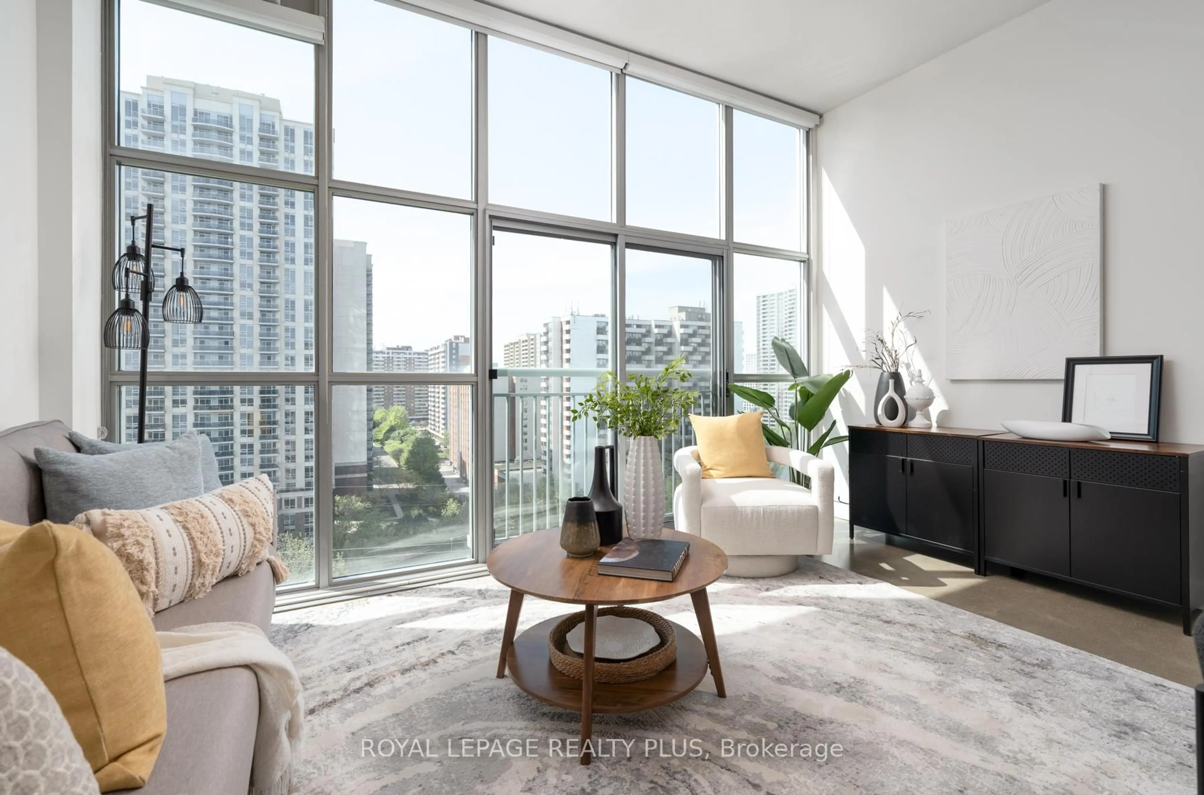 Living room with furniture, unknown for 2 Fieldway Rd #1016, Toronto Ontario M8Z 0B9