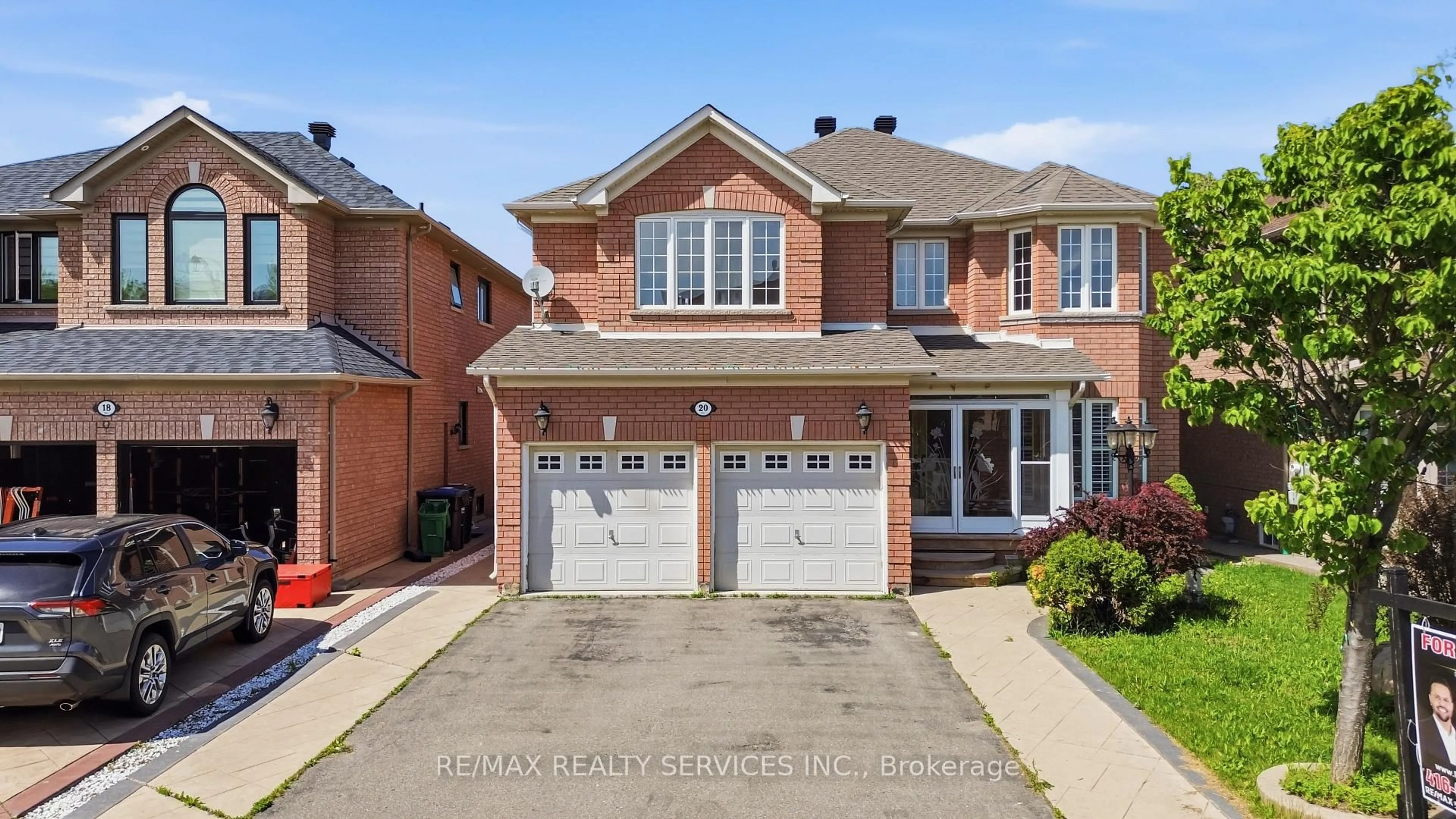 Home with brick exterior material, street for 20 Switchback Tr, Brampton Ontario L6R 3G9