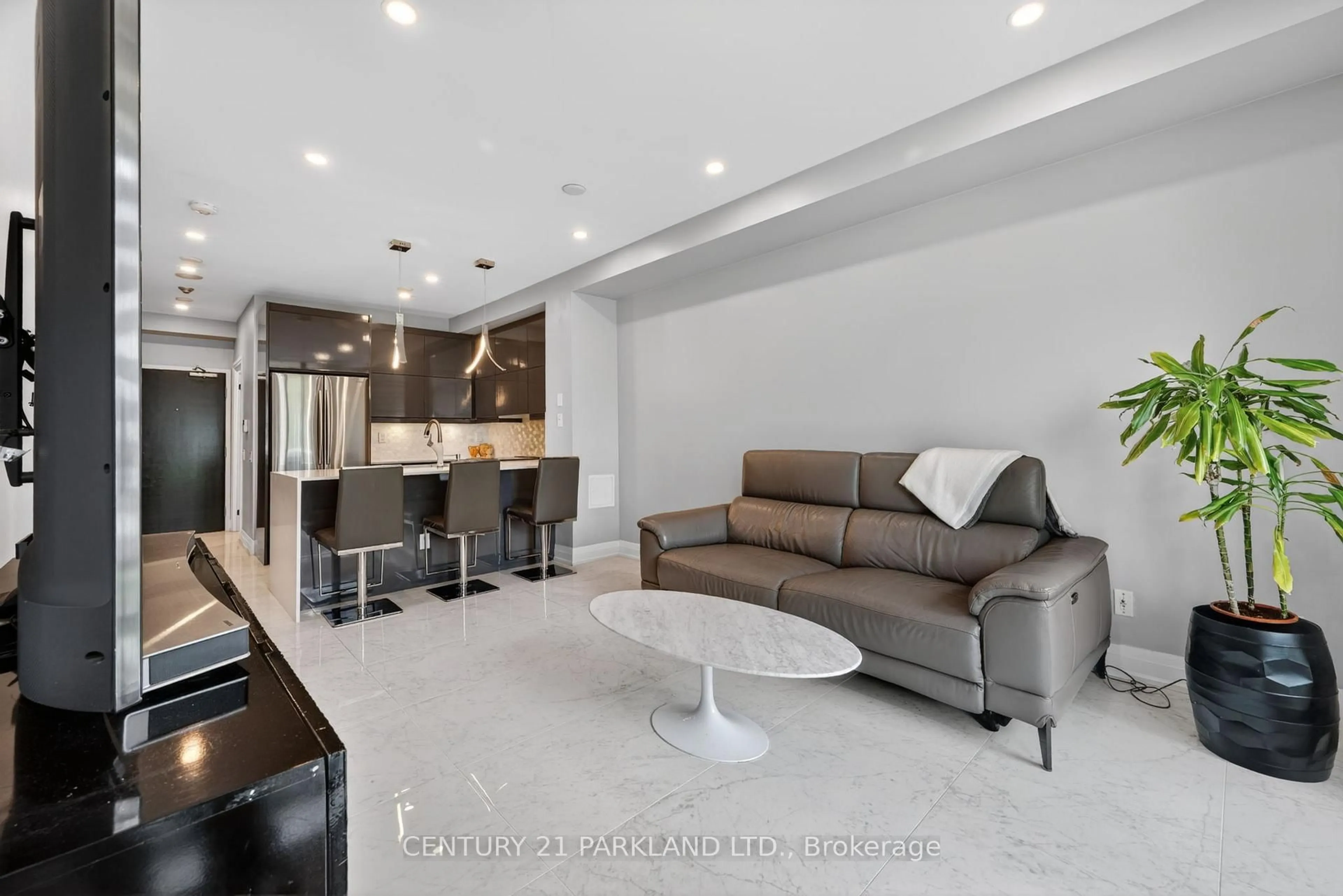 Living room with furniture, unknown for 5 Marine Parade Dr #411, Toronto Ontario M8V 4B4