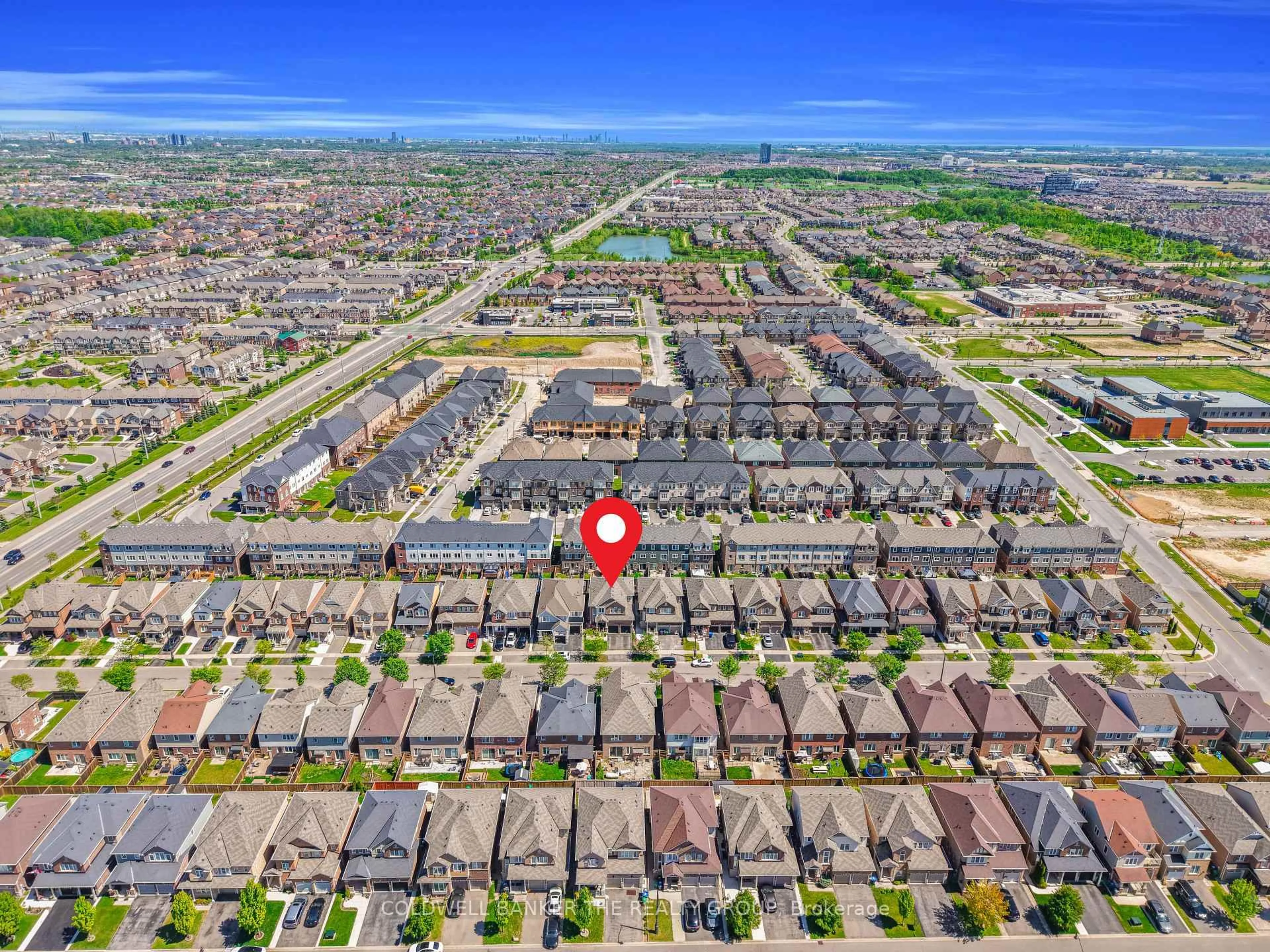 A pic from outside/outdoor area/front of a property/back of a property/a pic from drone, street for 26 Enford Cres, Brampton Ontario L7A 4E8